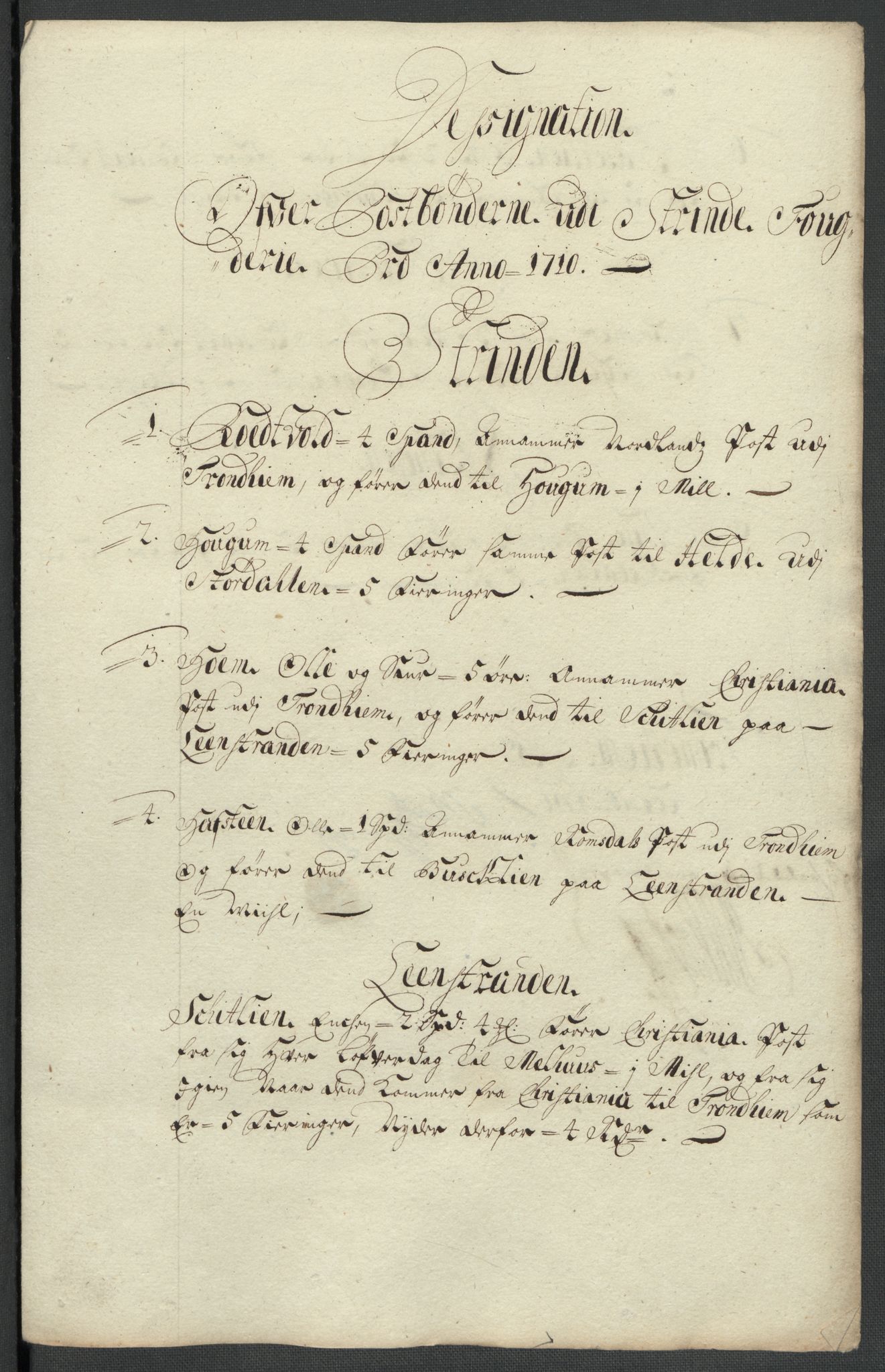 Rentekammeret inntil 1814, Reviderte regnskaper, Fogderegnskap, RA/EA-4092/R61/L4111: Fogderegnskap Strinda og Selbu, 1709-1710, s. 453