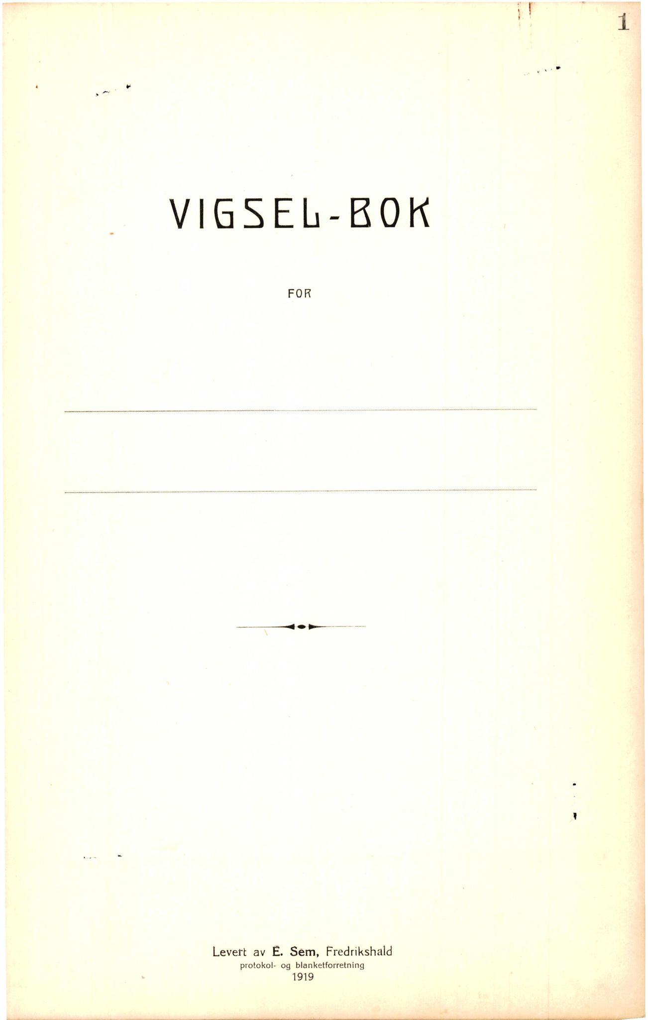 Ytre Sogn tingrett, SAB/A-2601/1/M/Ma/L0002: Vigselsbok, 1942, s. 1a