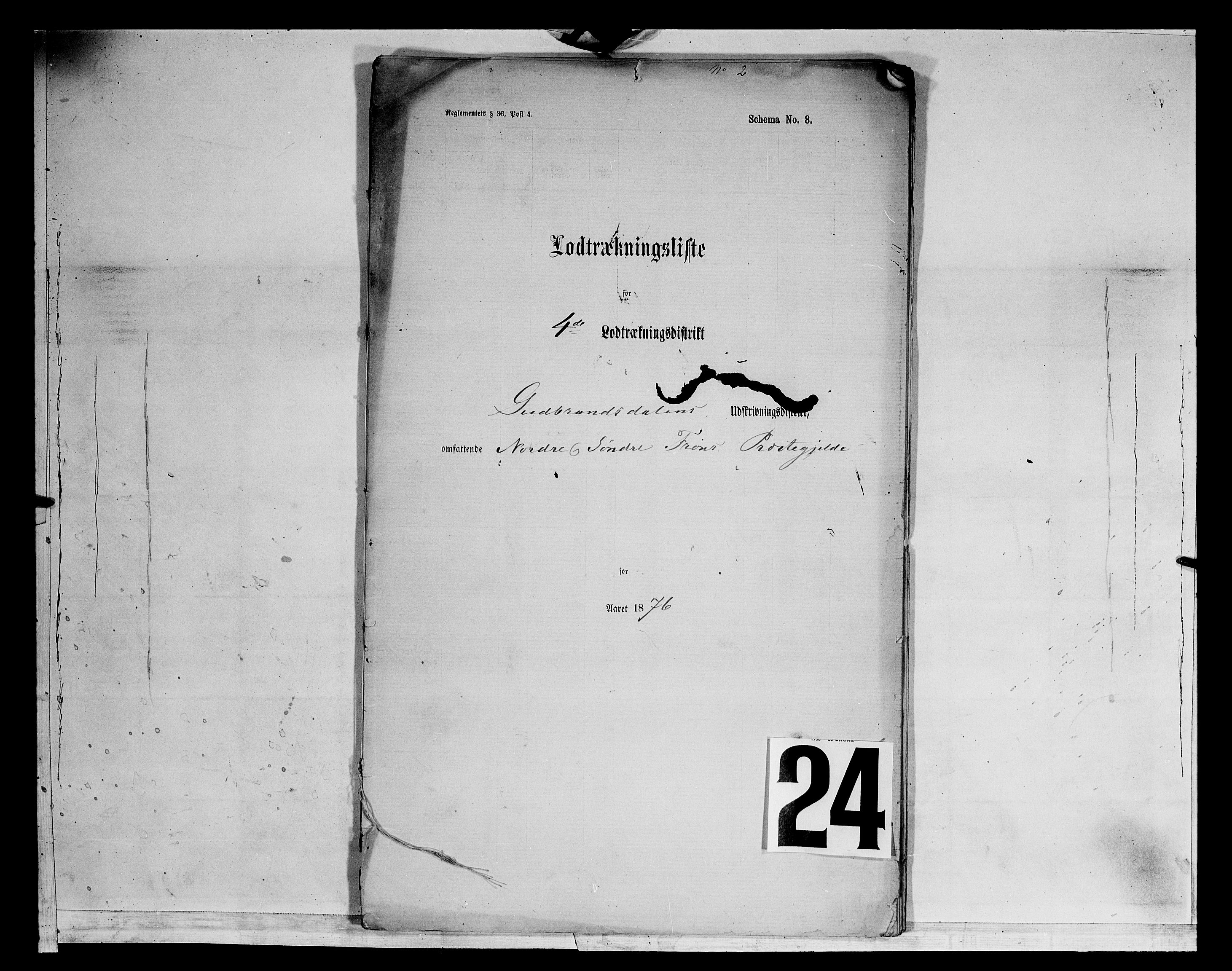 Fylkesmannen i Oppland, SAH/FYO-002/1/K/Kg/L1174: Fron, Nordre og Søndre Fron, Vågå, 1860-1879, s. 264