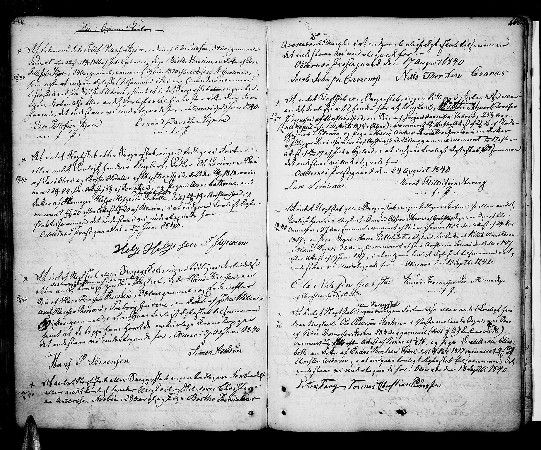 Oddernes sokneprestkontor, AV/SAK-1111-0033/F/Fa/Faa/L0004: Ministerialbok nr. A 4, 1764-1820, s. 185