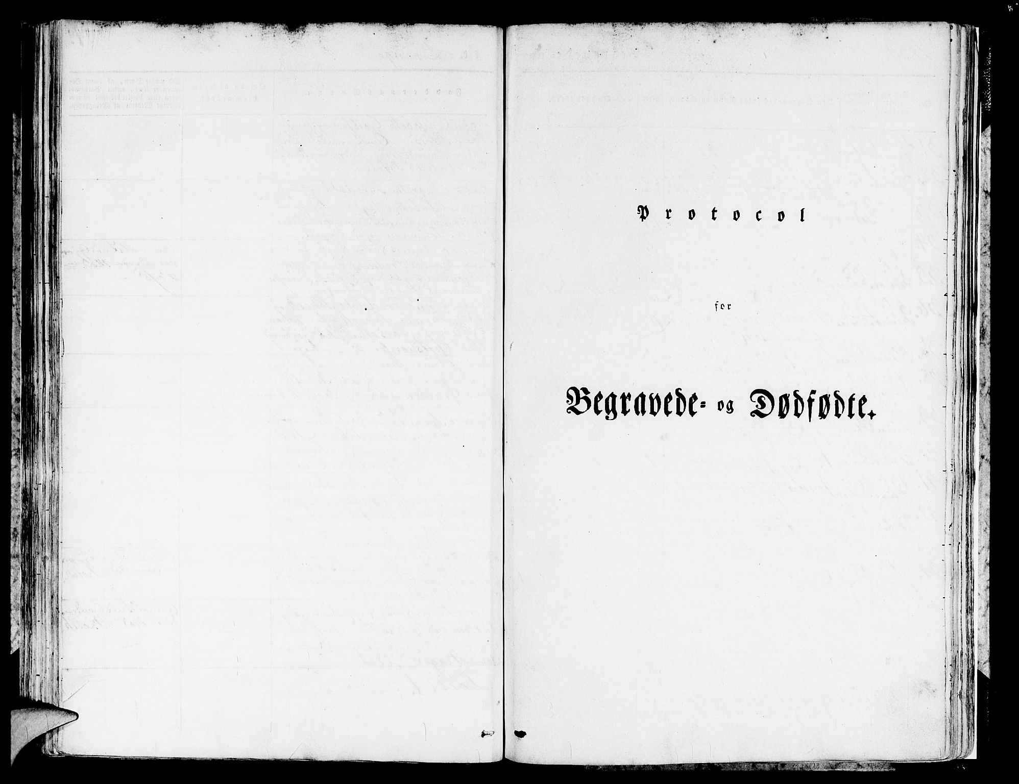 Domkirken sokneprestembete, SAB/A-74801/H/Hab/L0007: Klokkerbok nr. A 7, 1832-1836