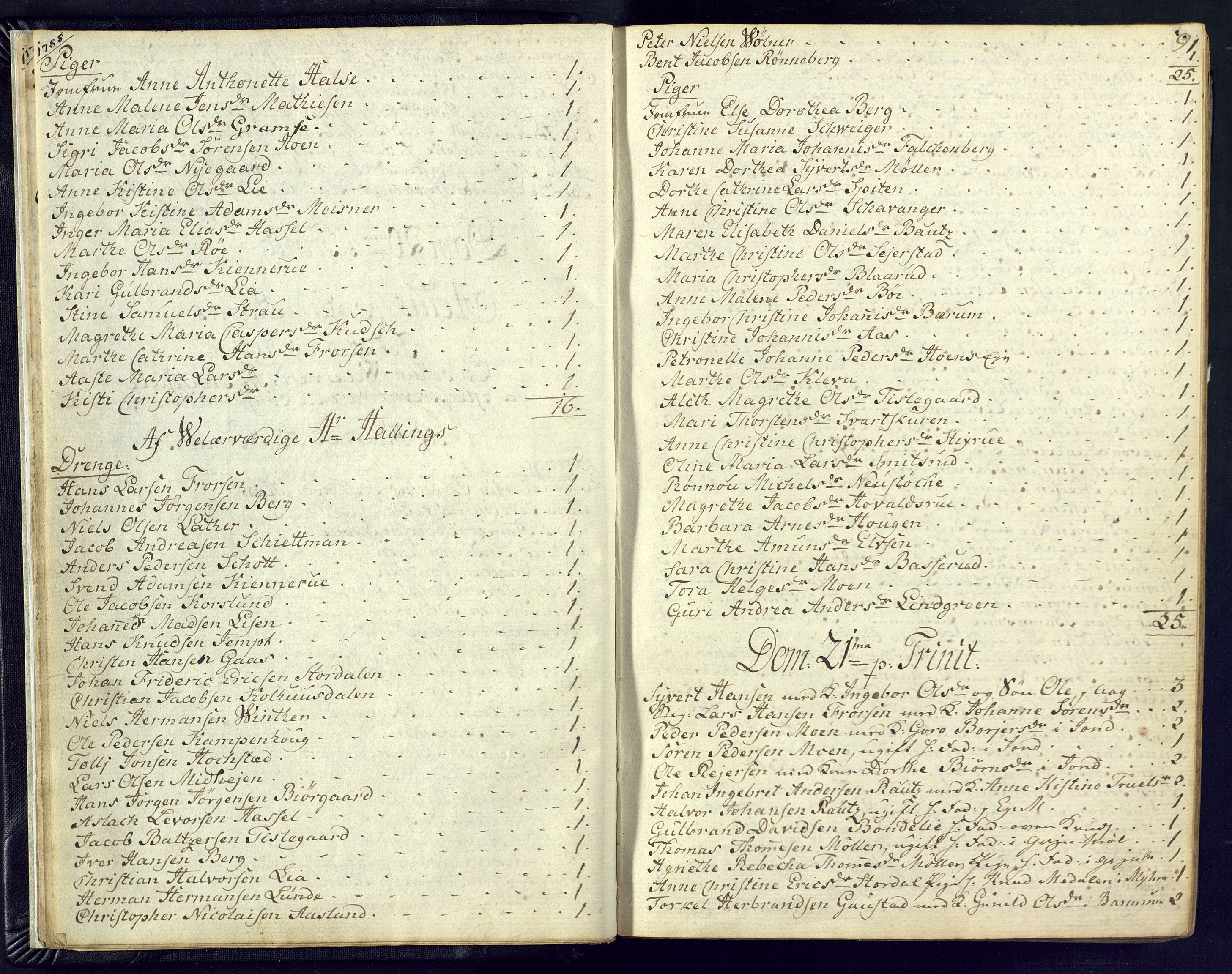 Kongsberg kirkebøker, AV/SAKO-A-22/M/Ma/L0011: Kommunikantprotokoll nr. 11, 1788-1795, s. 9