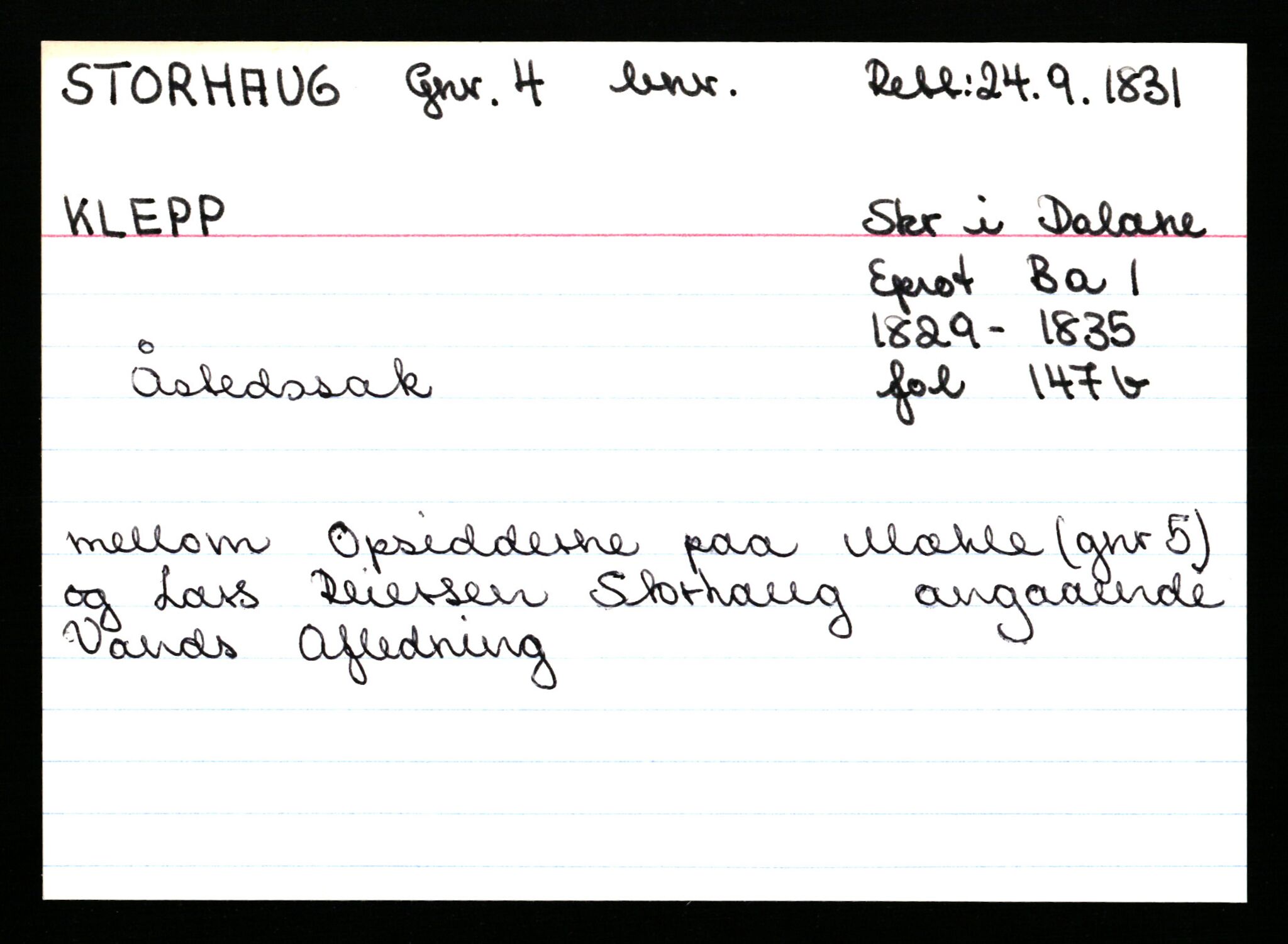 Statsarkivet i Stavanger, AV/SAST-A-101971/03/Y/Ym/L0056: Åstedskort sortert etter gårdsnavn: Stokkeland - Sund, 1600-1950, s. 235