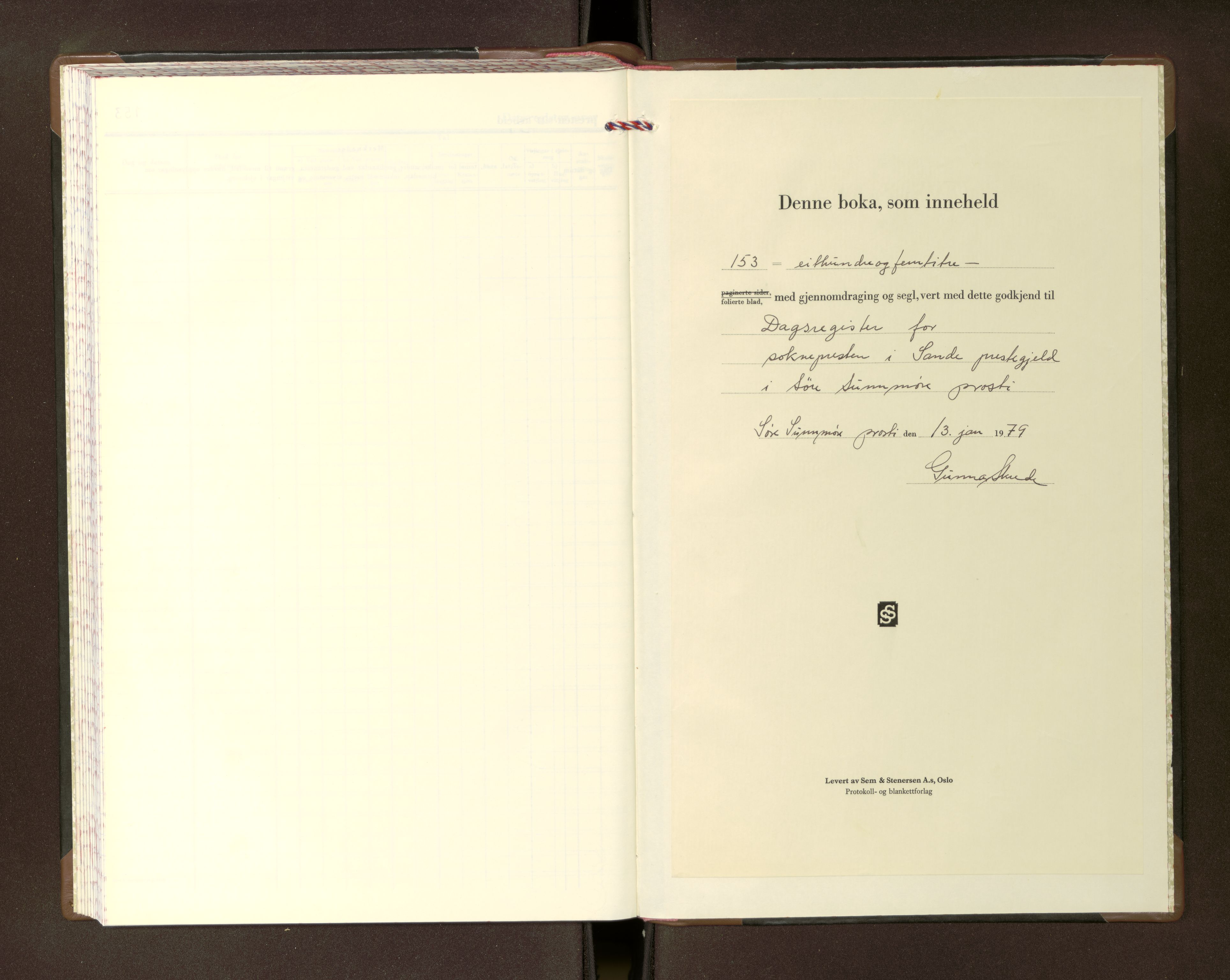 Ministerialprotokoller, klokkerbøker og fødselsregistre - Møre og Romsdal, AV/SAT-A-1454/503/L0043: Dagsregister nr. 503---, 1979-1984