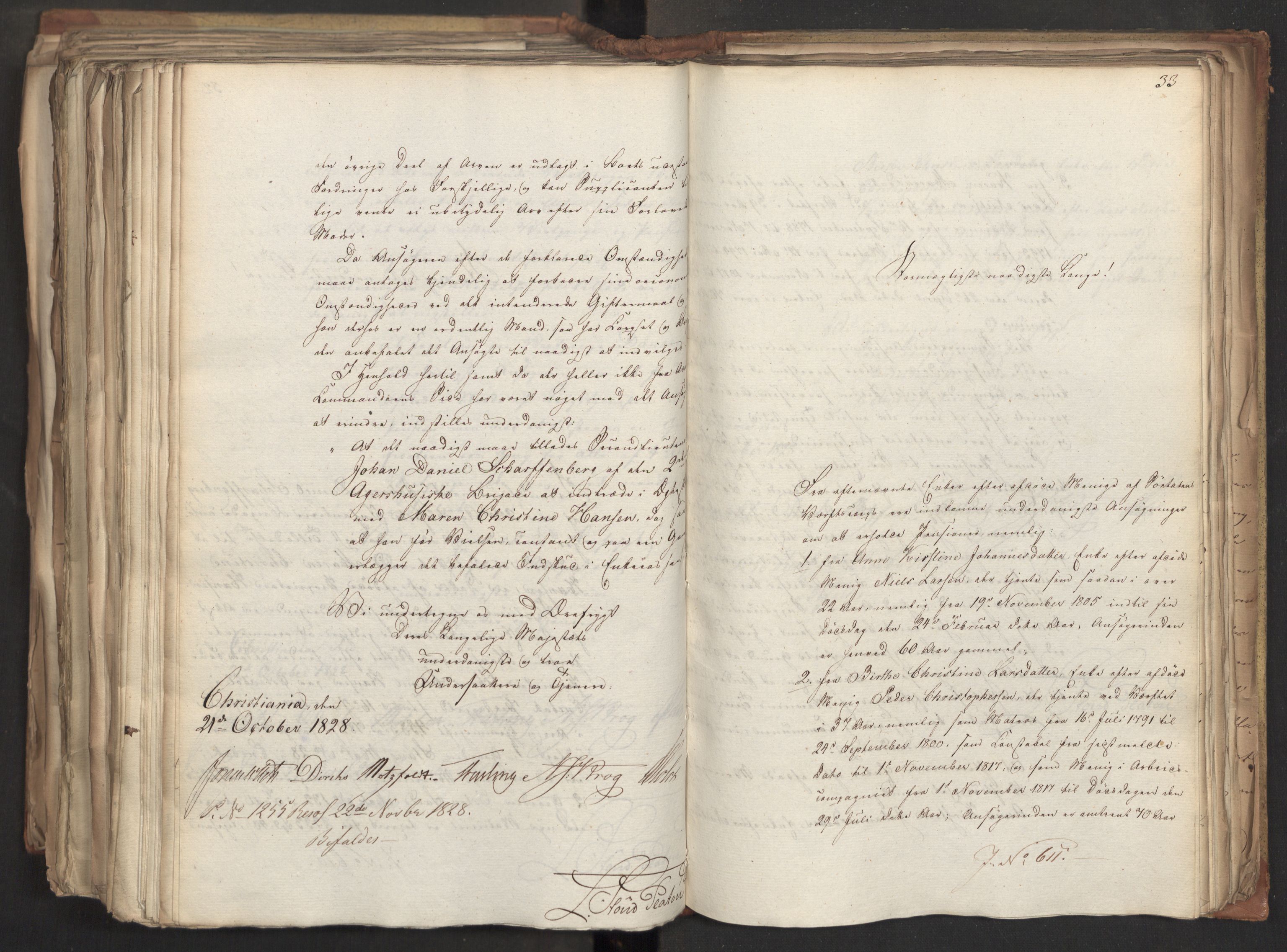 Statsrådsavdelingen i Stockholm, AV/RA-S-1003/D/Da/L0056: Regjeringsinnstillinger nr. 436-650, 1828, s. 513