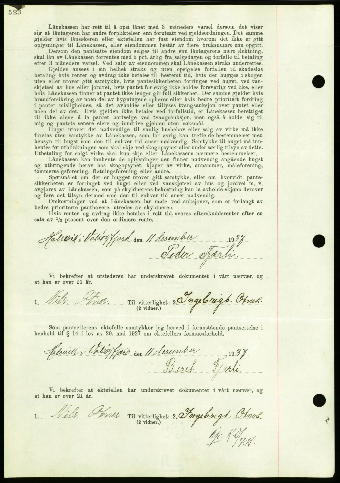 Nordmøre sorenskriveri, AV/SAT-A-4132/1/2/2Ca/L0092: Pantebok nr. B82, 1937-1938, Dagboknr: 4/1938