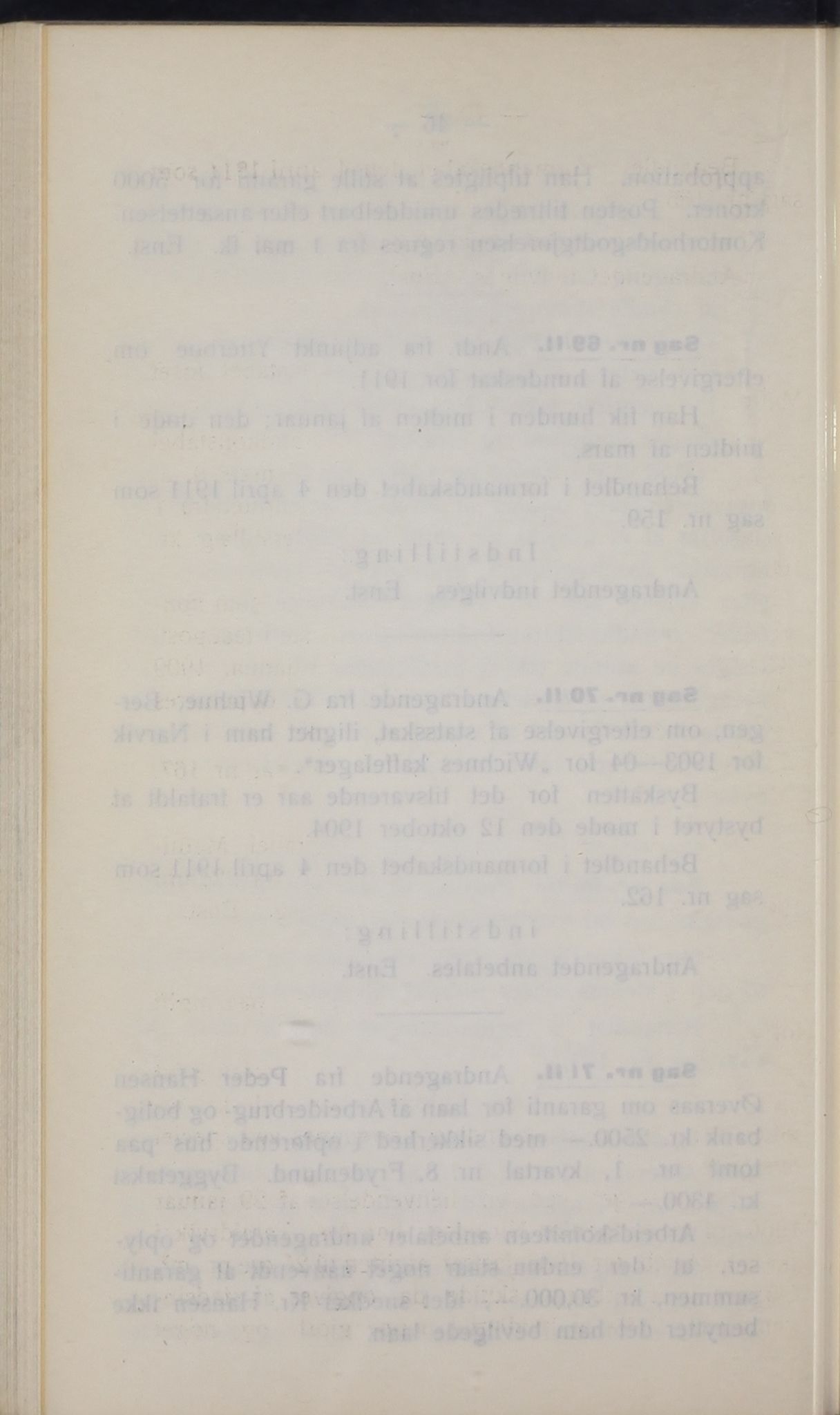 Narvik kommune. Formannskap , AIN/K-18050.150/A/Ab/L0001: Møtebok, 1911