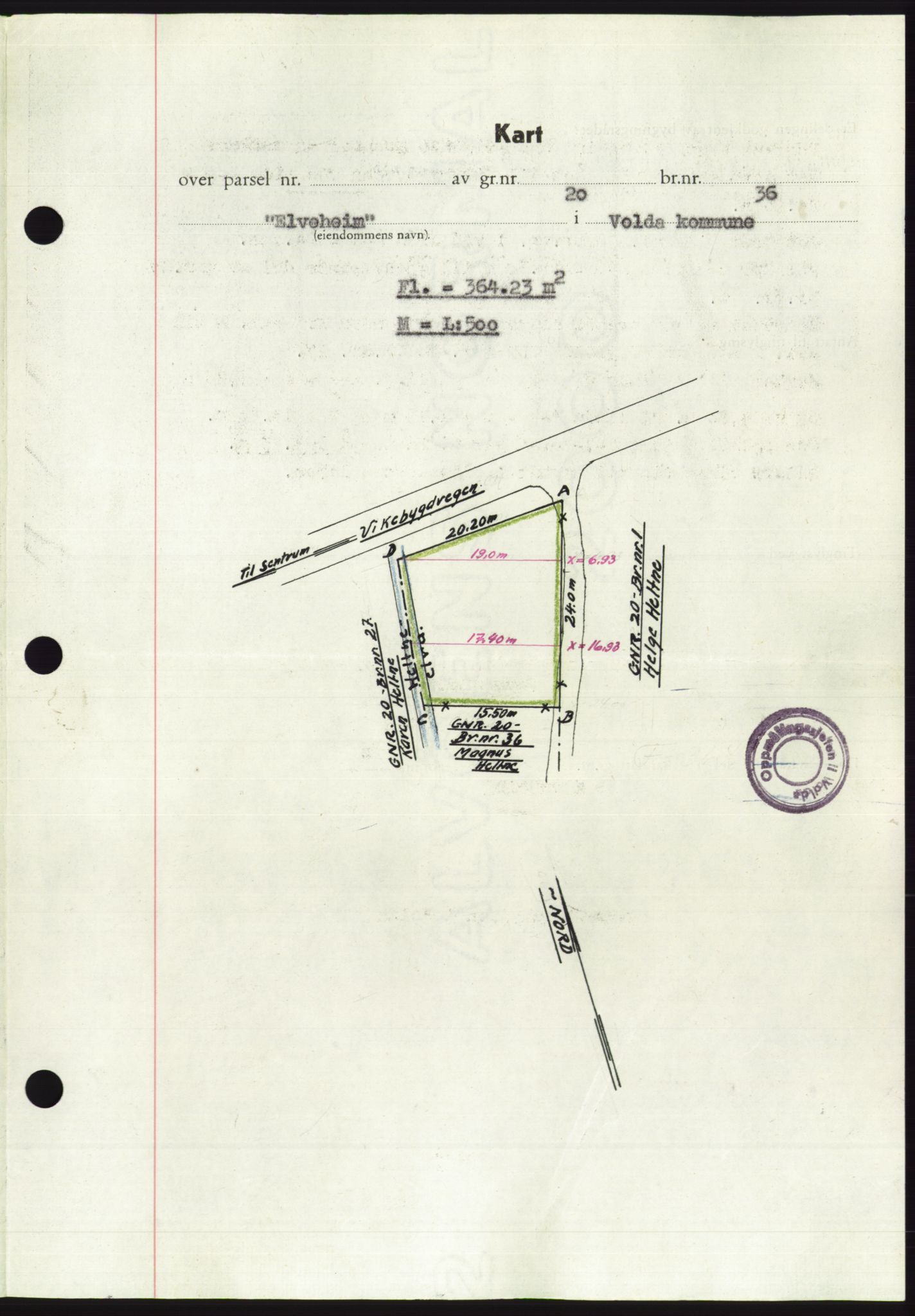 Søre Sunnmøre sorenskriveri, AV/SAT-A-4122/1/2/2C/L0092: Pantebok nr. 18A, 1952-1952, Dagboknr: 1511/1952