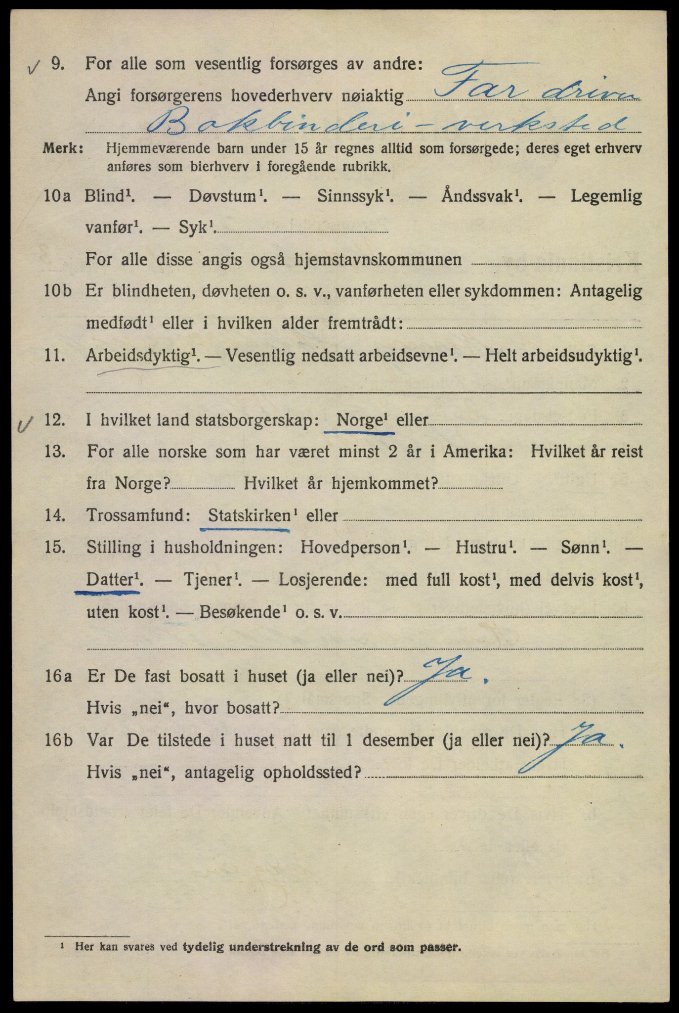 SAO, Folketelling 1920 for 0301 Kristiania kjøpstad, 1920, s. 636242