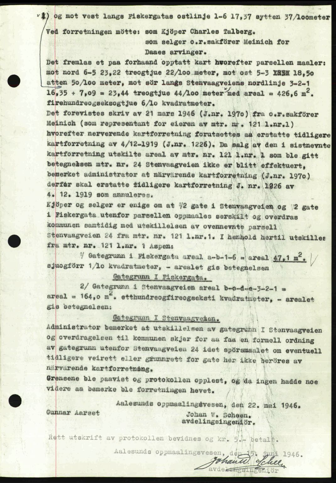 Ålesund byfogd, AV/SAT-A-4384: Pantebok nr. 37A (1), 1947-1949, Dagboknr: 701/1948