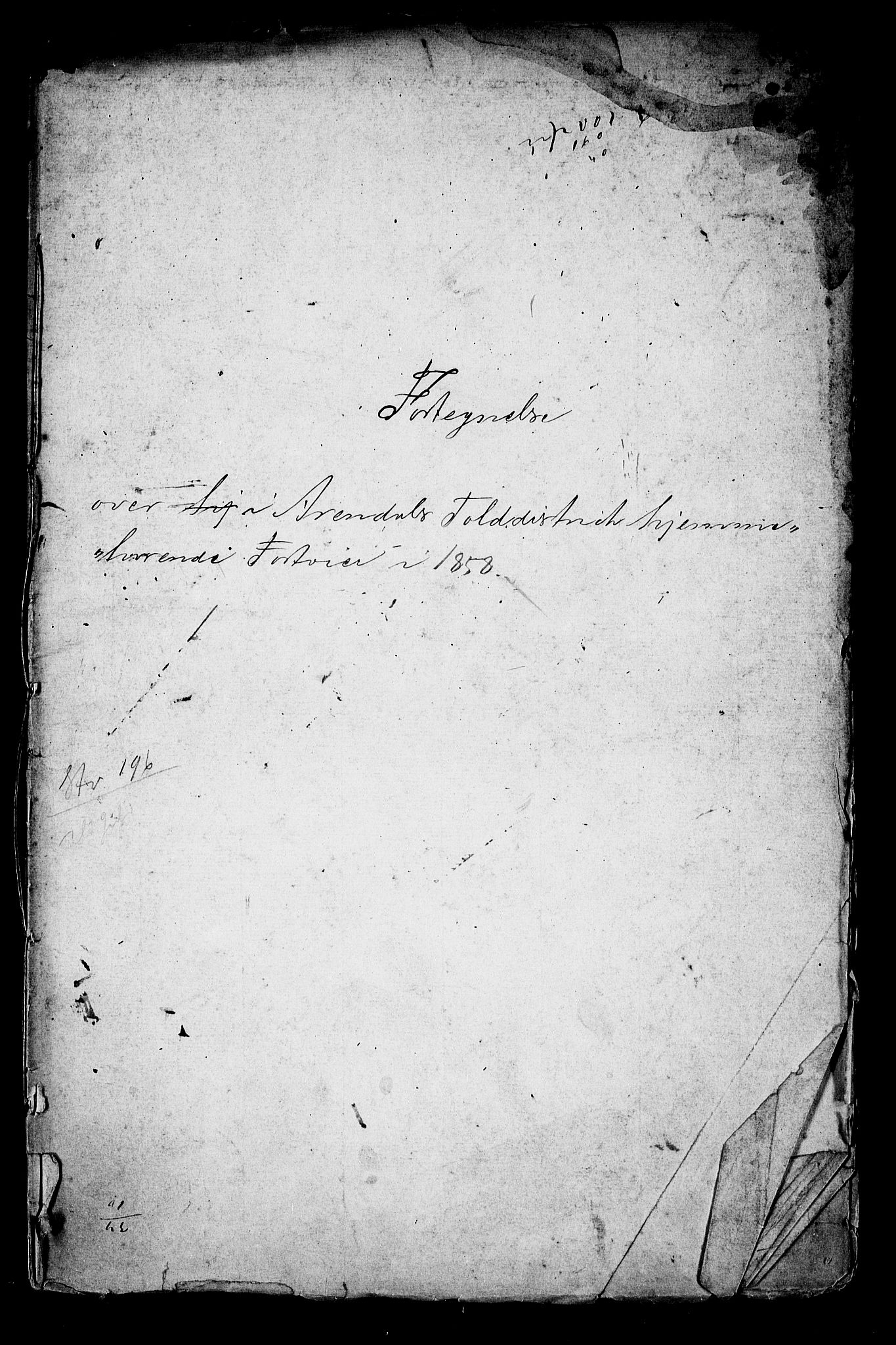 Arendal tollsted, SAK/1351-0003/H/Ha/L0903: Fortegnelse og spesifikasjoner over fartøyer hjemmehørende i Arendal tolldistrikt, 1823-1915, s. 142