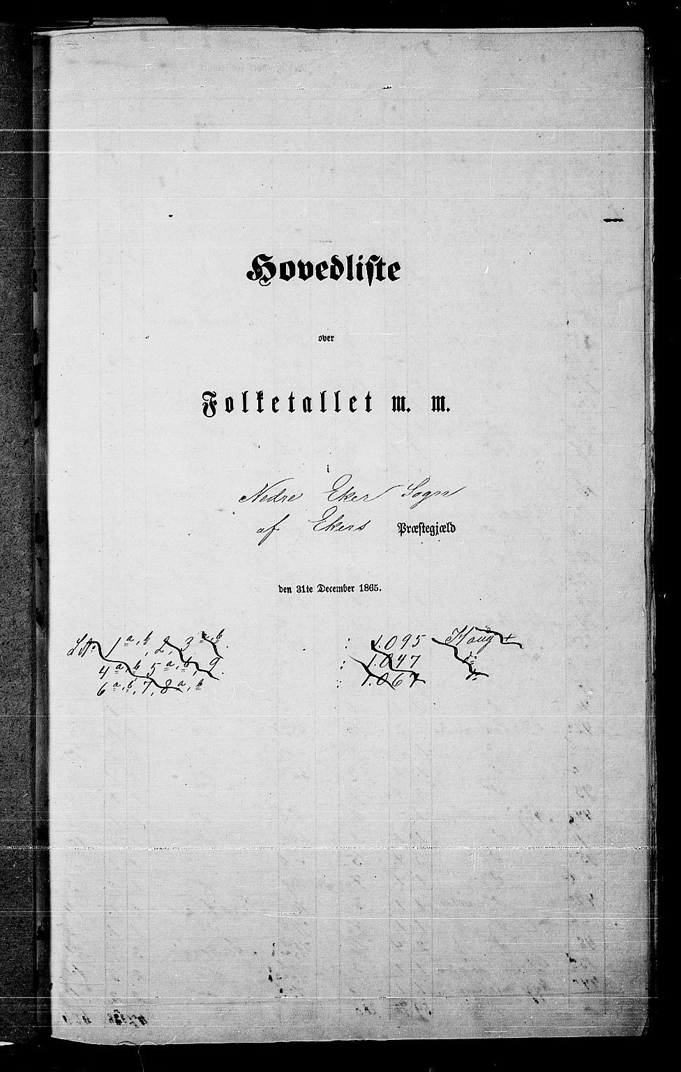 RA, Folketelling 1865 for 0624P Eiker prestegjeld, 1865, s. 270