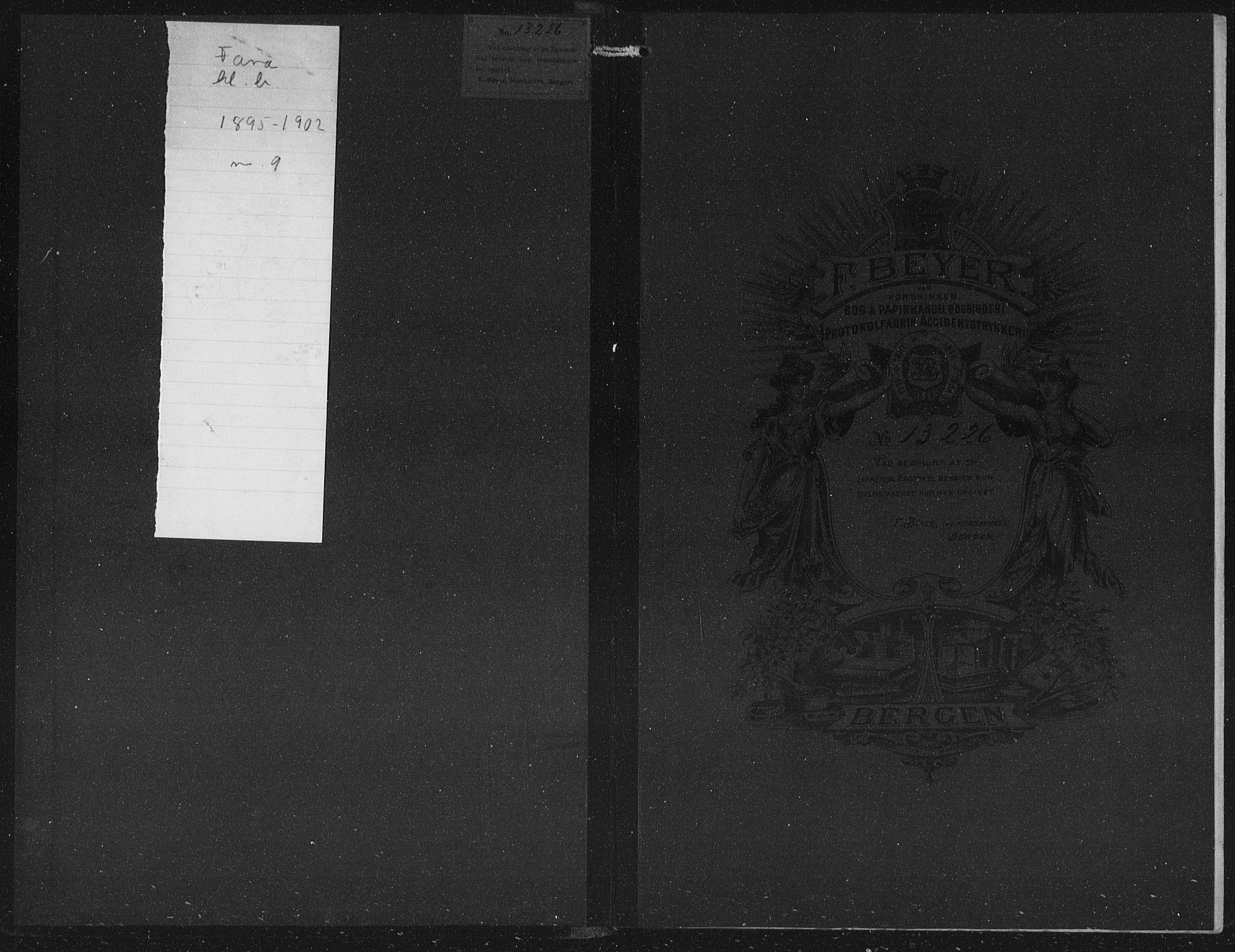 Fana Sokneprestembete, SAB/A-75101/H/Hab/Haba/L0003: Klokkerbok nr. A 3, 1895-1902