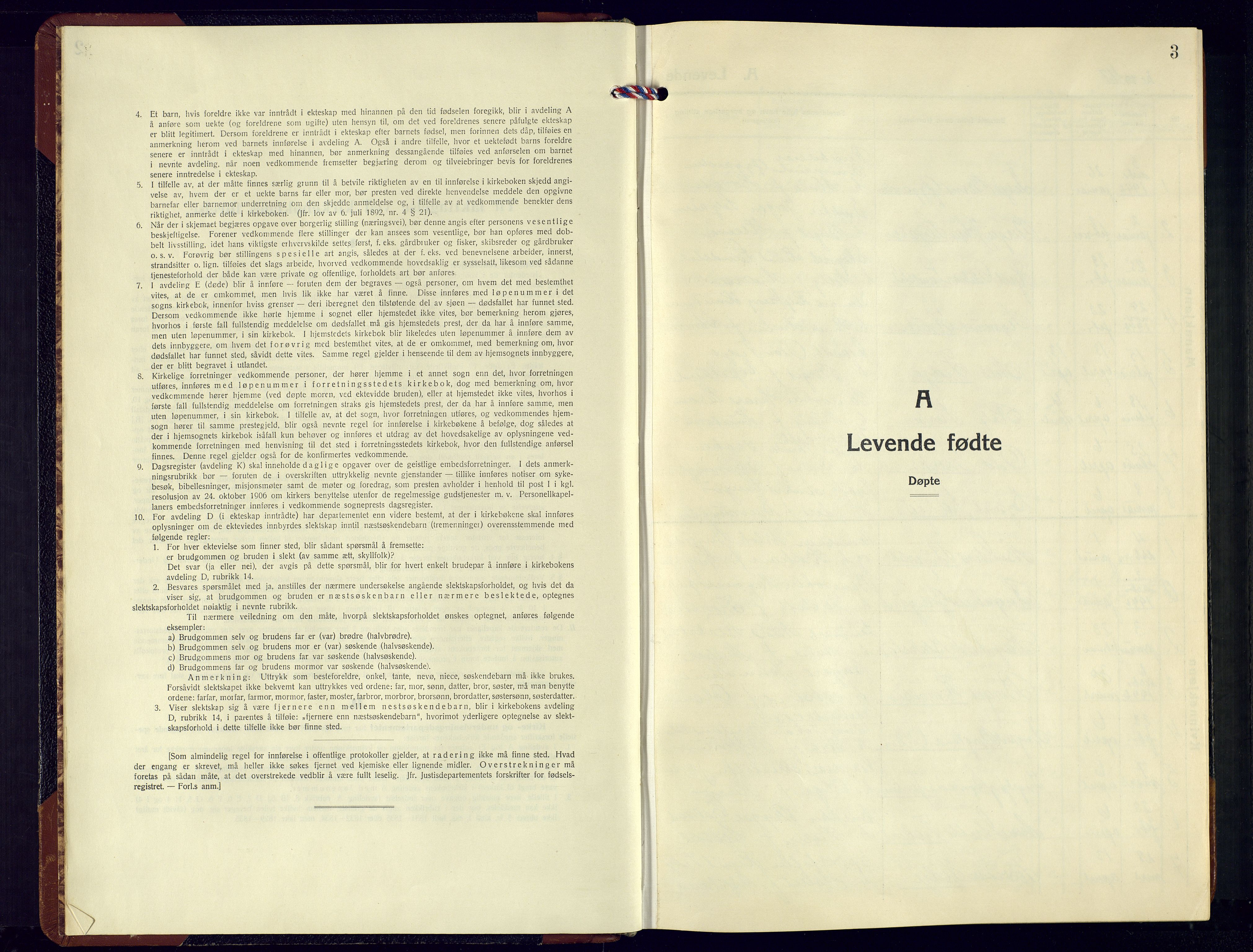 Froland sokneprestkontor, AV/SAK-1111-0013/F/Fb/L0012: Klokkerbok nr. B-12, 1947-1968, s. 3
