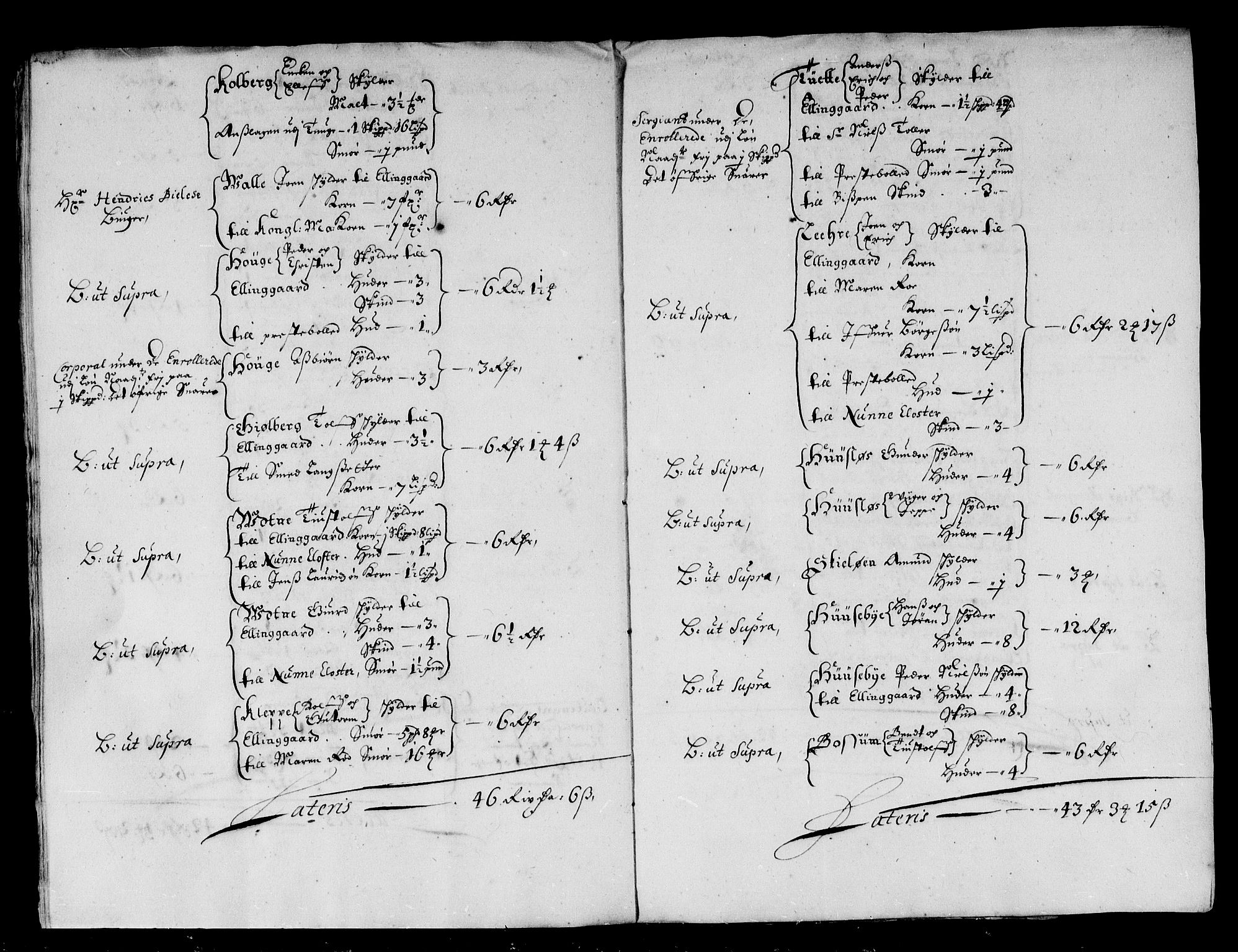 Rentekammeret inntil 1814, Reviderte regnskaper, Stiftamtstueregnskaper, Landkommissariatet på Akershus og Akershus stiftamt, AV/RA-EA-5869/R/Rb/L0105: Akershus stiftamt, 1675