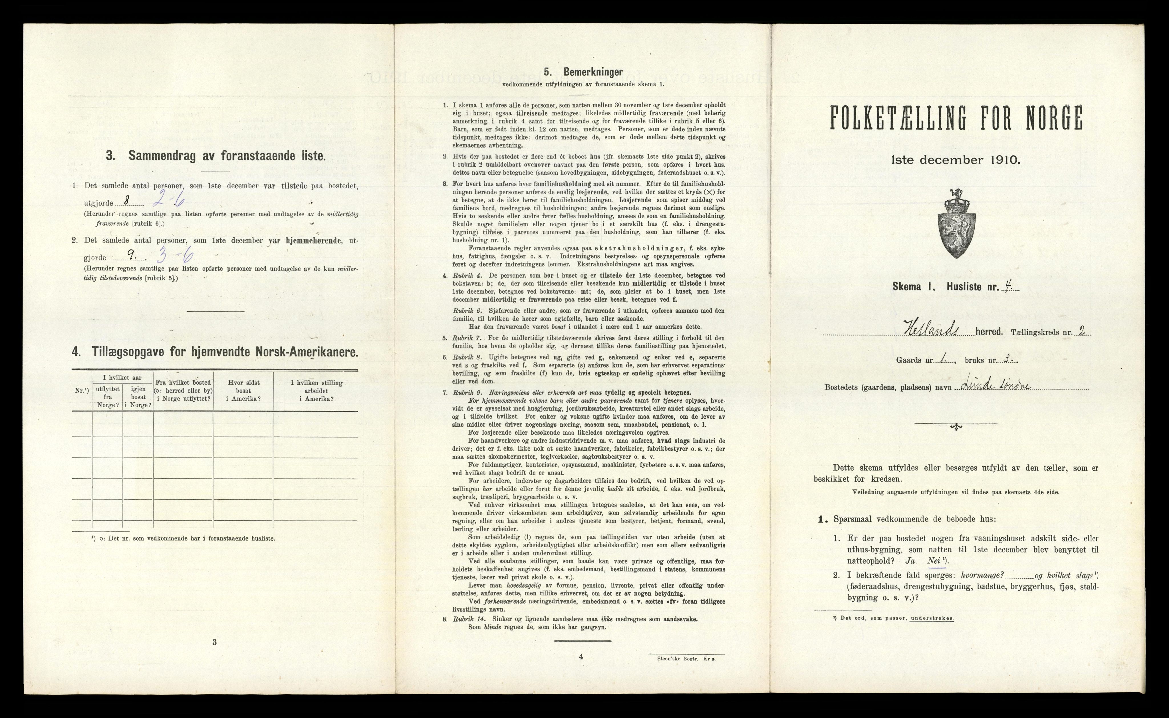 RA, Folketelling 1910 for 1126 Hetland herred, 1910, s. 313