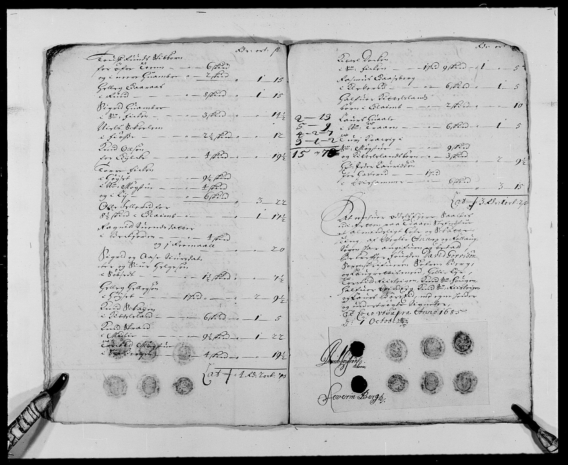 Rentekammeret inntil 1814, Reviderte regnskaper, Fogderegnskap, AV/RA-EA-4092/R24/L1571: Fogderegnskap Numedal og Sandsvær, 1679-1686, s. 392