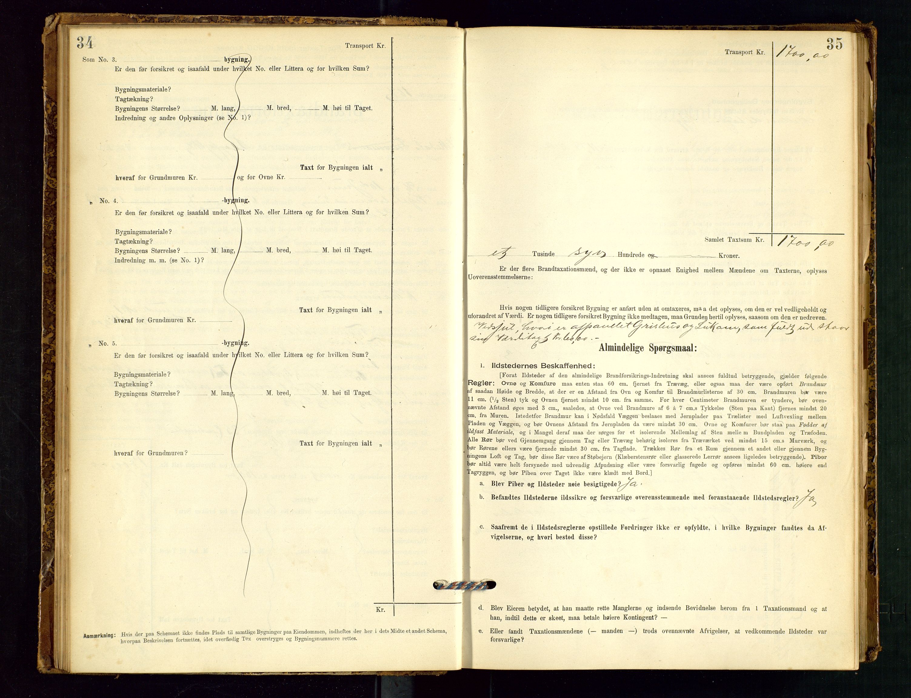 Vikedal lensmannskontor, SAST/A-100179/Gob/L0004: Branntakstprotokoll, 1894-1952, s. 34-35