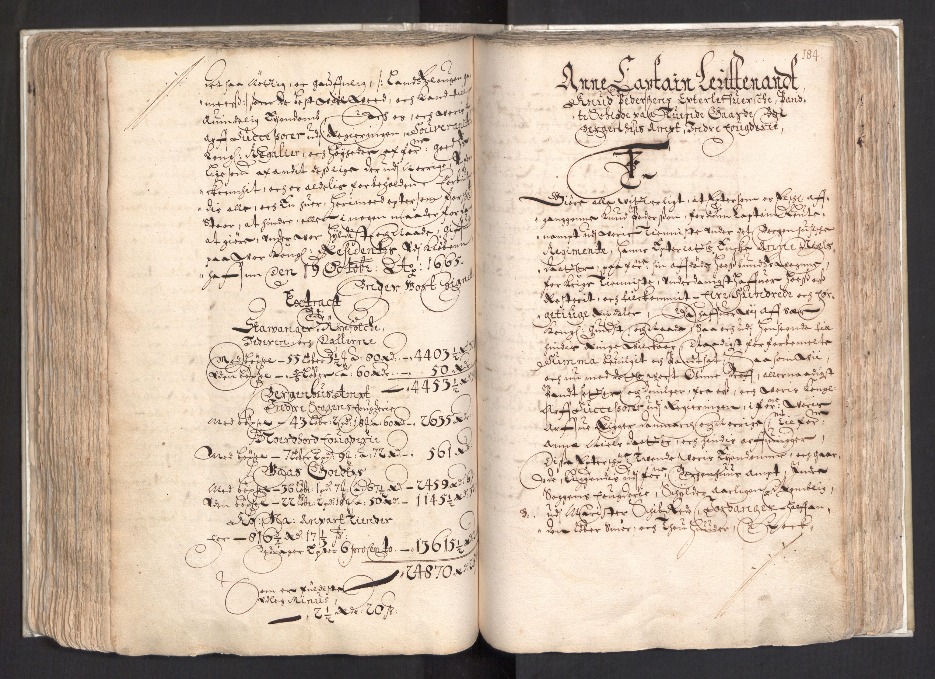 Rentekammeret, Kammerkanselliet, RA/EA-3111/G/Gg/Ggj/Ggja/L0003: Skjøtebok Oa (13), 1661-1669, s. 188