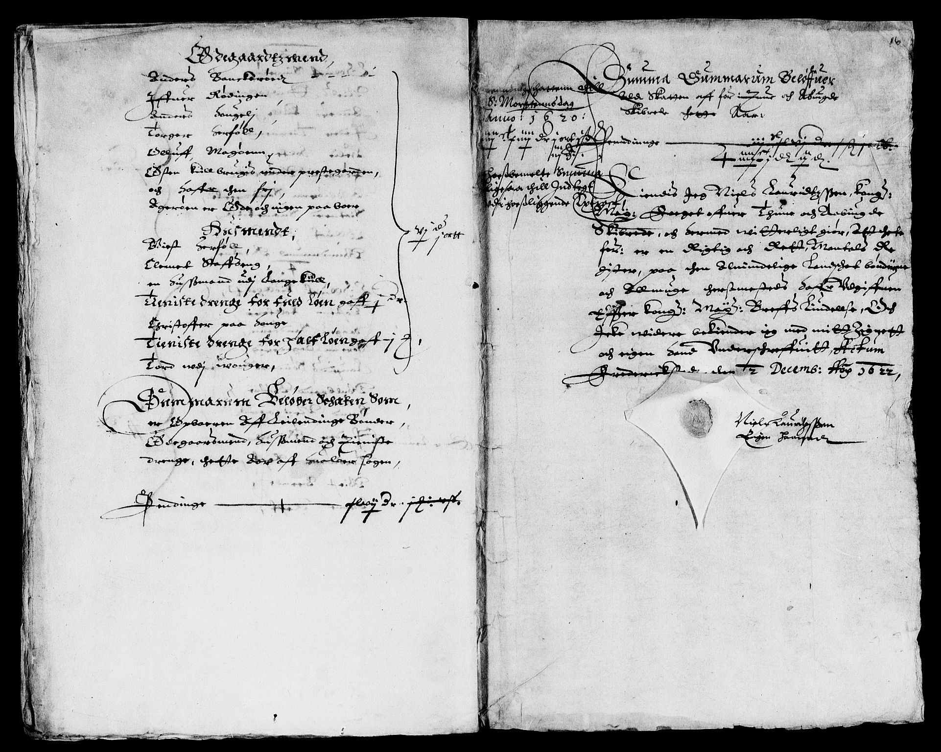Rentekammeret inntil 1814, Reviderte regnskaper, Lensregnskaper, AV/RA-EA-5023/R/Rb/Rba/L0063: Akershus len, 1622