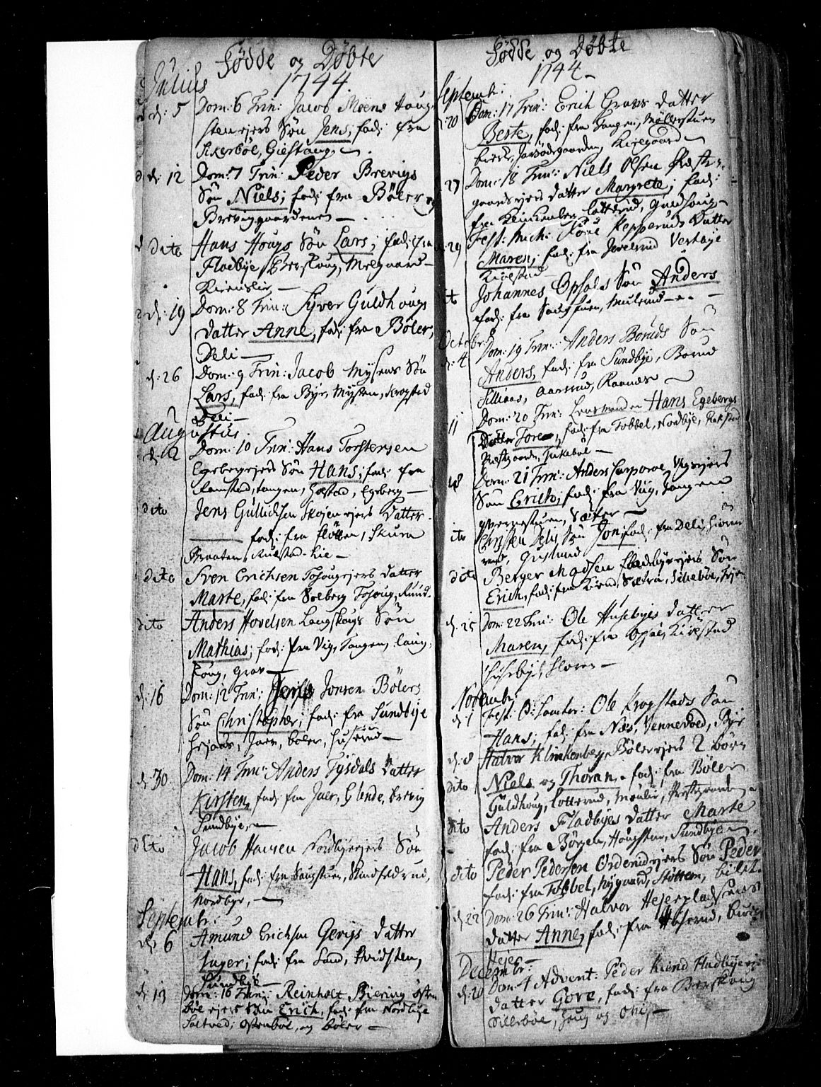 Enebakk prestekontor Kirkebøker, AV/SAO-A-10171c/F/Fa/L0001: Ministerialbok nr. I 1, 1719-1754