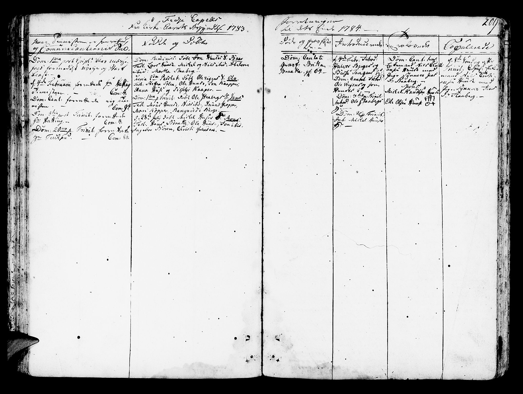Lindås Sokneprestembete, SAB/A-76701/H/Haa: Ministerialbok nr. A 4, 1764-1791, s. 209