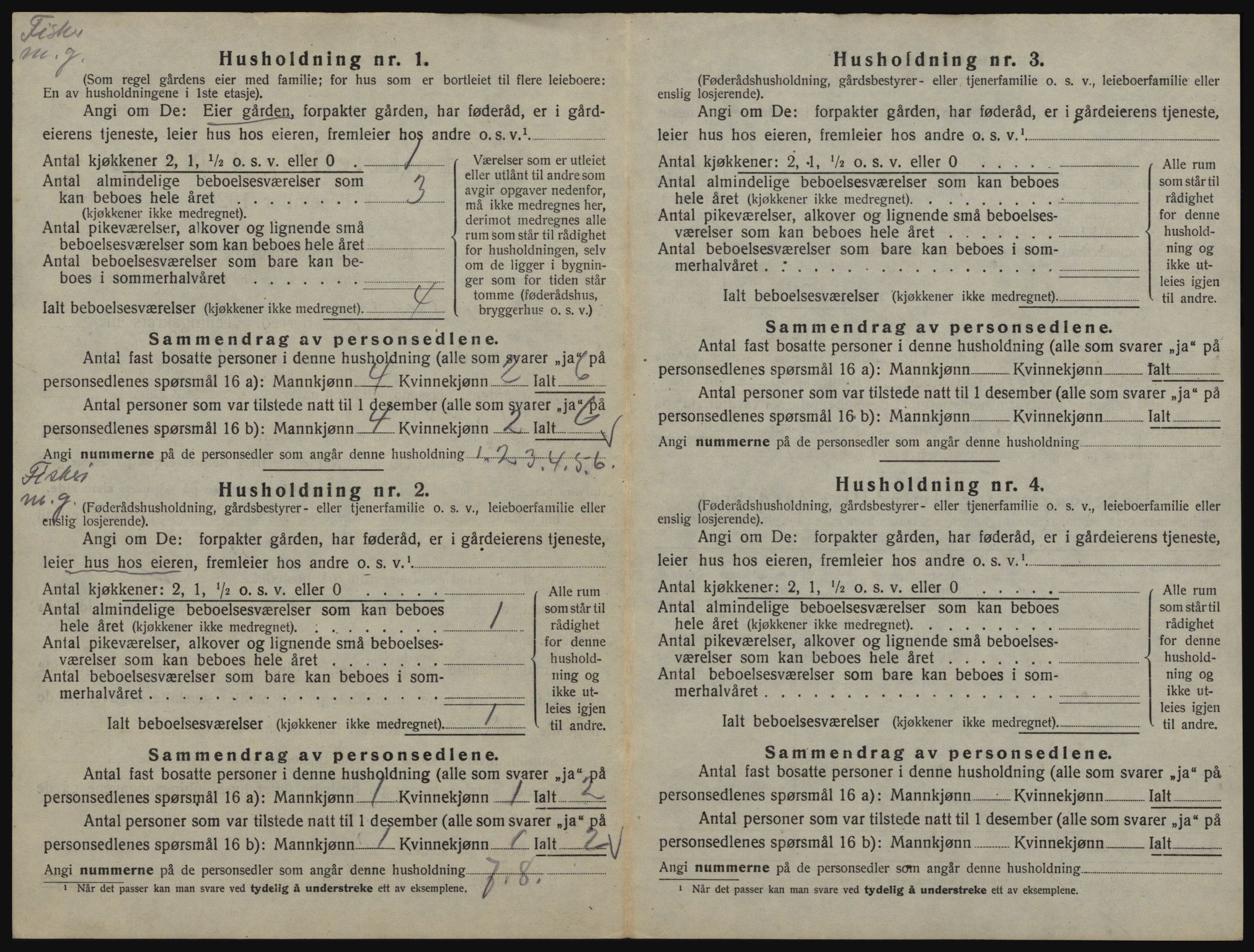 SATØ, Folketelling 1920 for 2018 Måsøy herred, 1920, s. 47