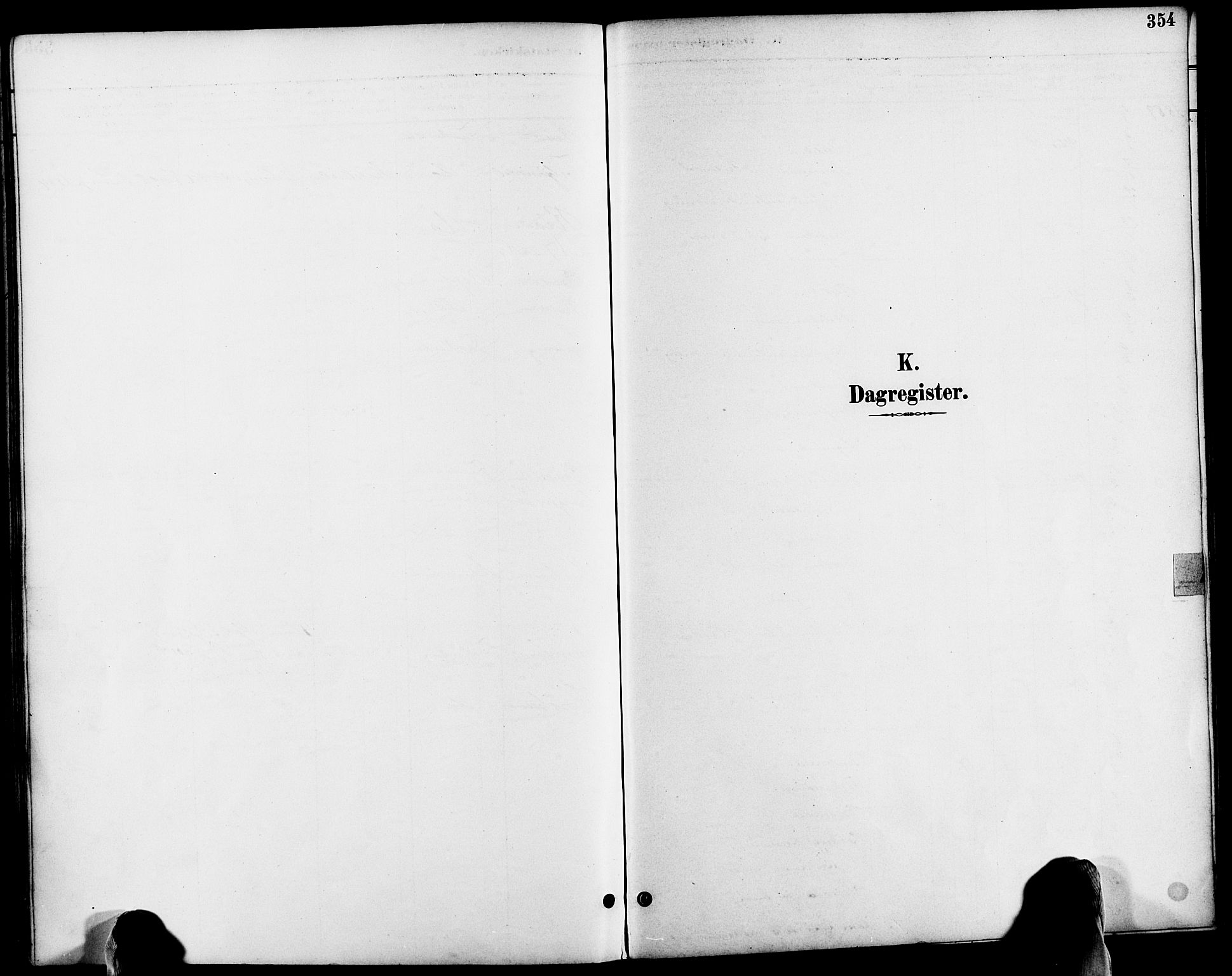 Søndeled sokneprestkontor, AV/SAK-1111-0038/F/Fa/L0005: Ministerialbok nr. A 5, 1889-1899, s. 354