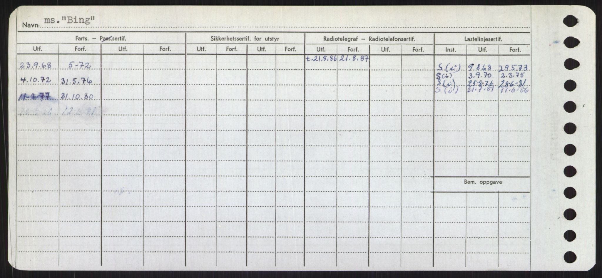 Sjøfartsdirektoratet med forløpere, Skipsmålingen, RA/S-1627/H/Ha/L0001/0001: Fartøy, A-Eig / Fartøy A-Bjøn, s. 916