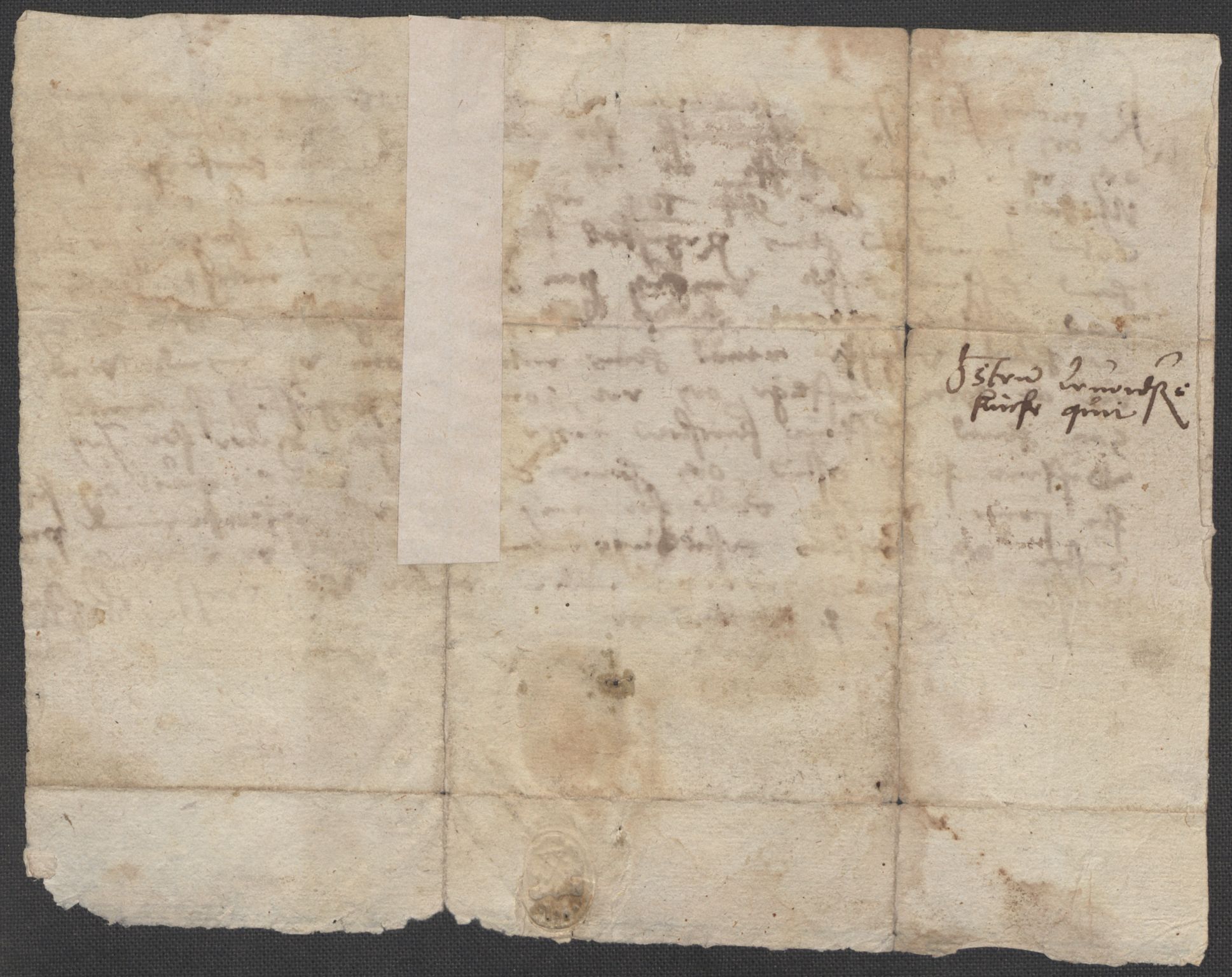 Riksarkivets diplomsamling, AV/RA-EA-5965/F02/L0098: Dokumenter, 1594, s. 62