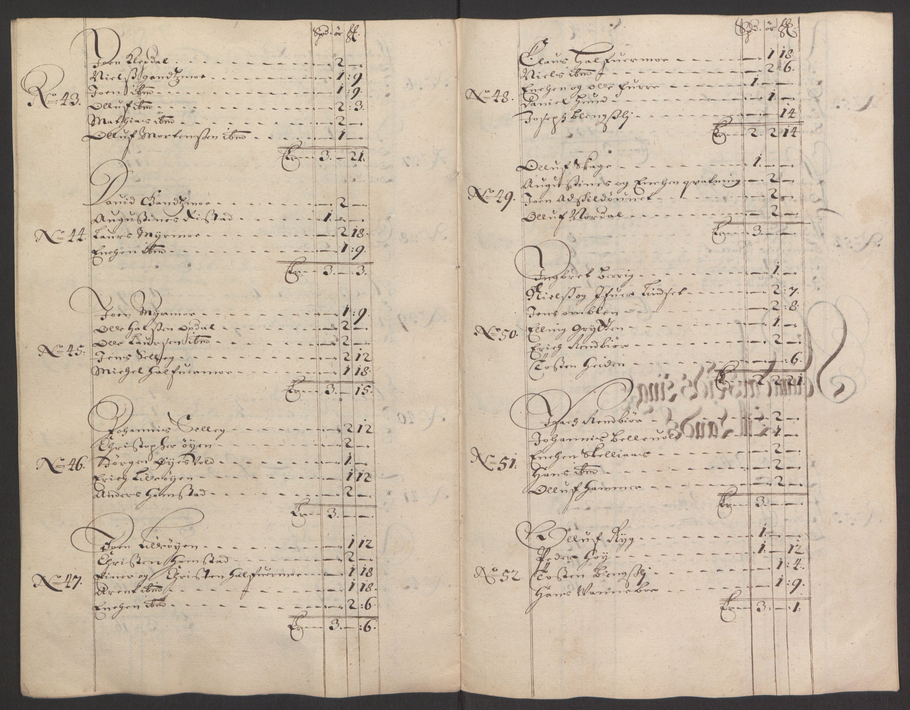 Rentekammeret inntil 1814, Reviderte regnskaper, Fogderegnskap, RA/EA-4092/R64/L4424: Fogderegnskap Namdal, 1692-1695, s. 265