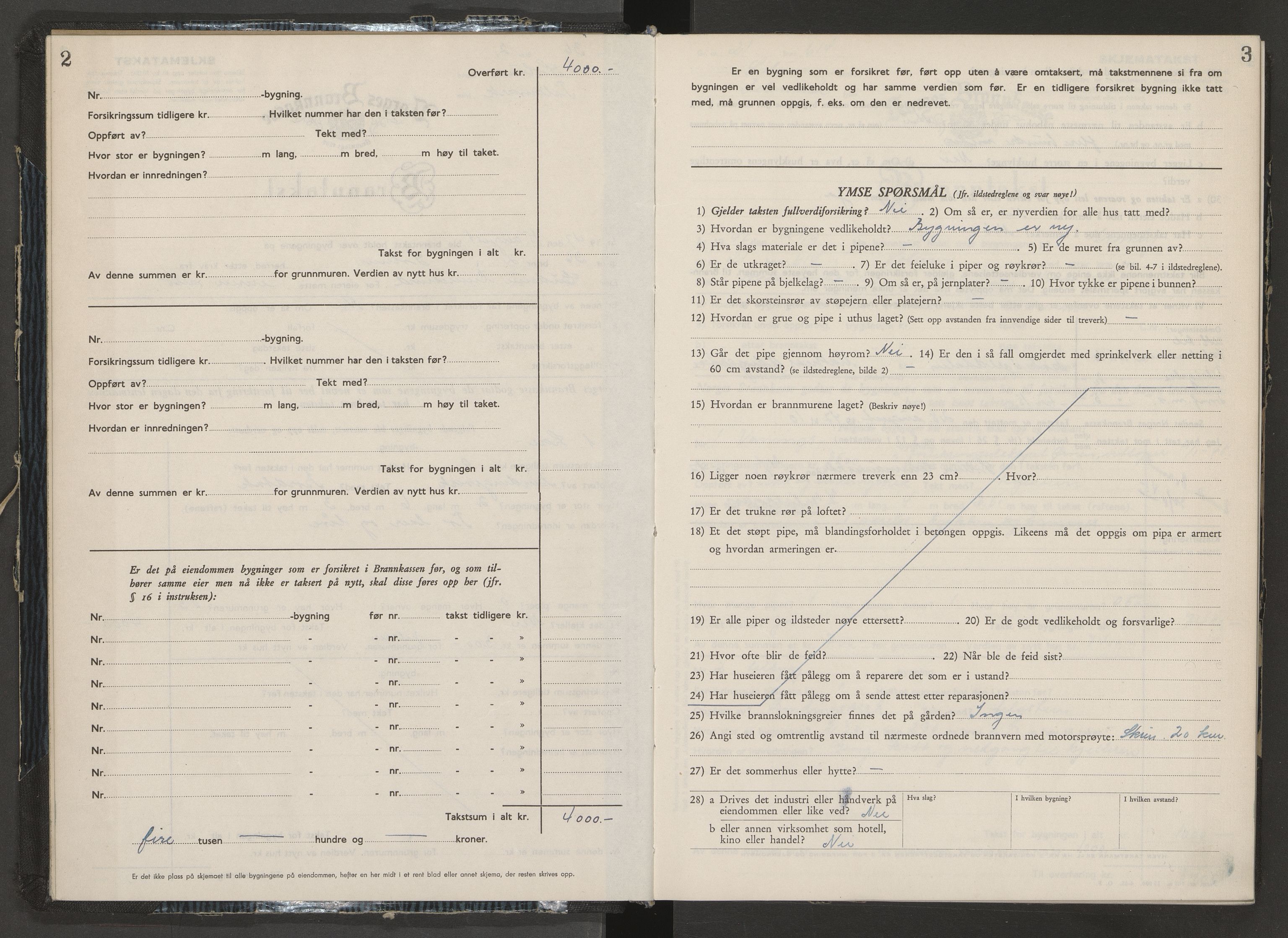 Solum lensmannskontor, AV/SAKO-A-575/Y/Yb/Ybb/L0017: Skjematakstprotokoll, 1947-1954