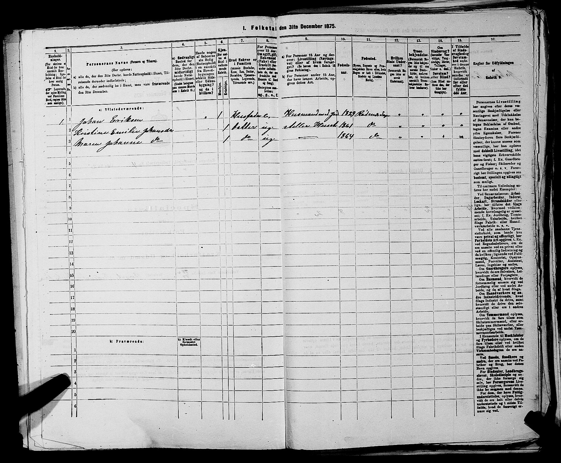 RA, Folketelling 1875 for 0120P Rødenes prestegjeld, 1875, s. 509