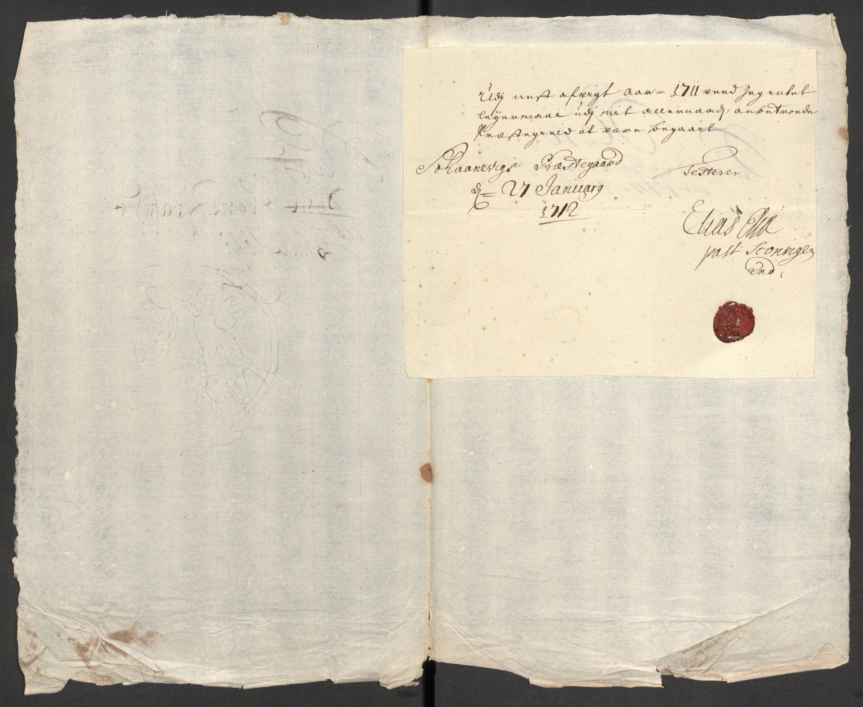 Rentekammeret inntil 1814, Reviderte regnskaper, Fogderegnskap, AV/RA-EA-4092/R48/L2987: Fogderegnskap Sunnhordland og Hardanger, 1711, s. 72