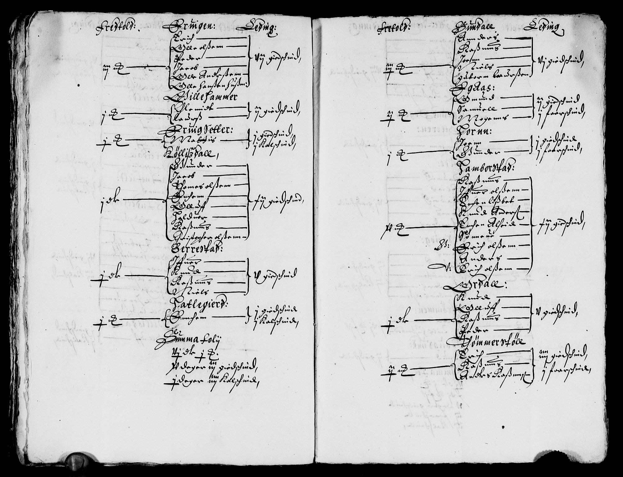 Rentekammeret inntil 1814, Reviderte regnskaper, Lensregnskaper, AV/RA-EA-5023/R/Rb/Rbt/L0095: Bergenhus len, 1642-1644