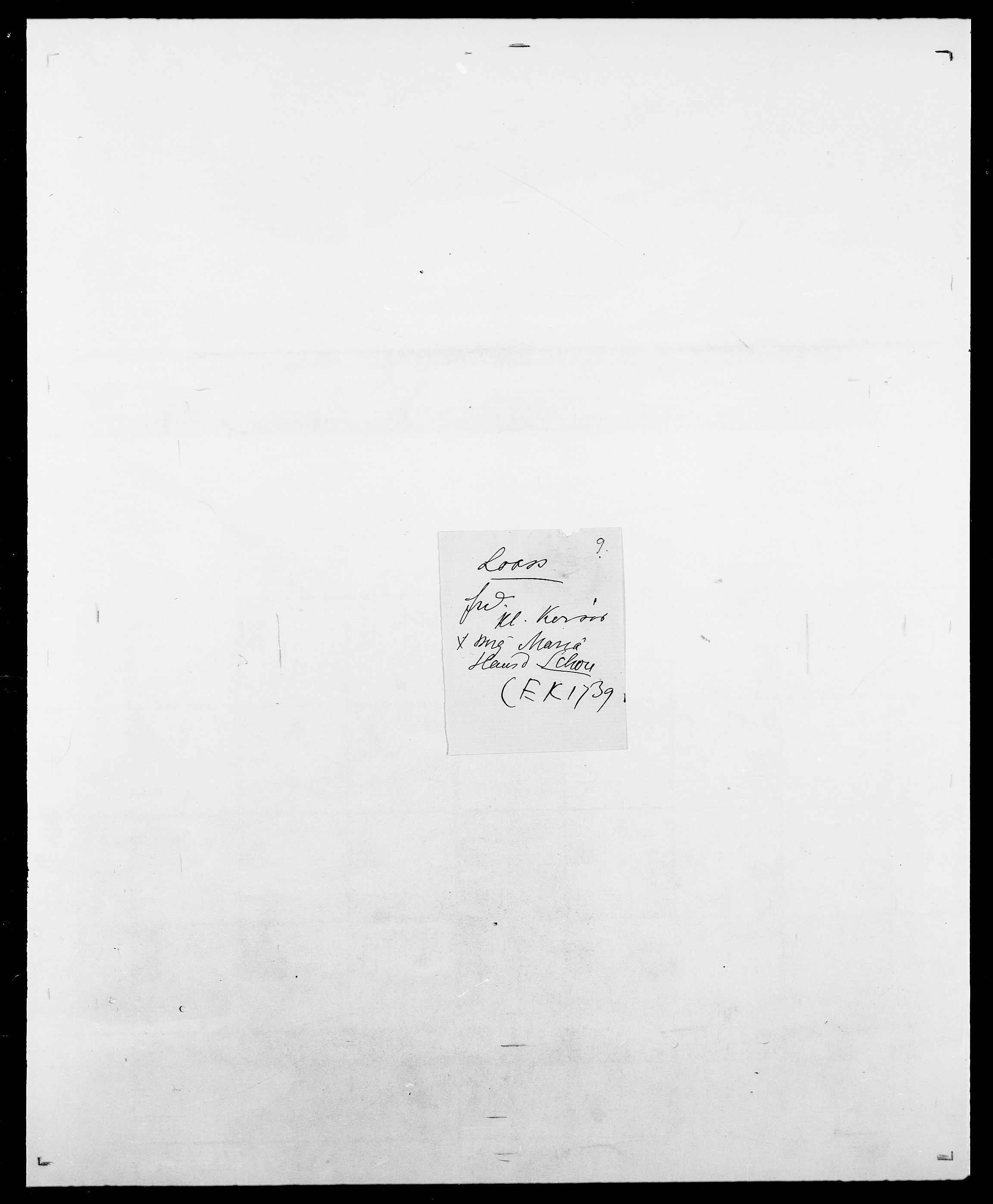 Delgobe, Charles Antoine - samling, SAO/PAO-0038/D/Da/L0024: Lobech - Lærum, s. 297