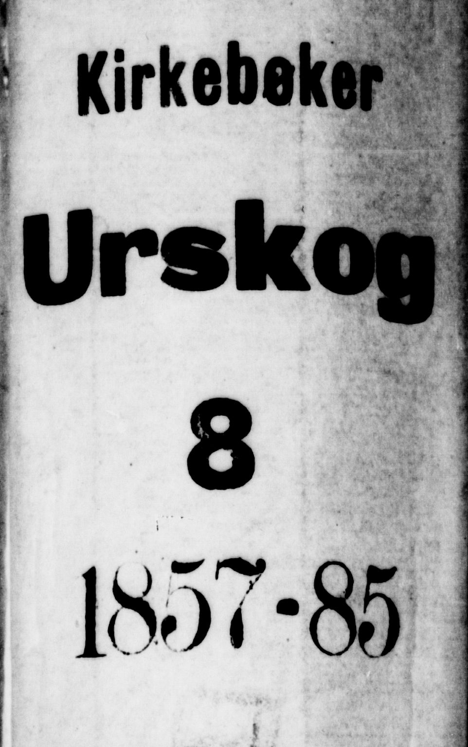 Aurskog prestekontor Kirkebøker, SAO/A-10304a/G/Gb/L0001: Klokkerbok nr. II 1, 1858-1885