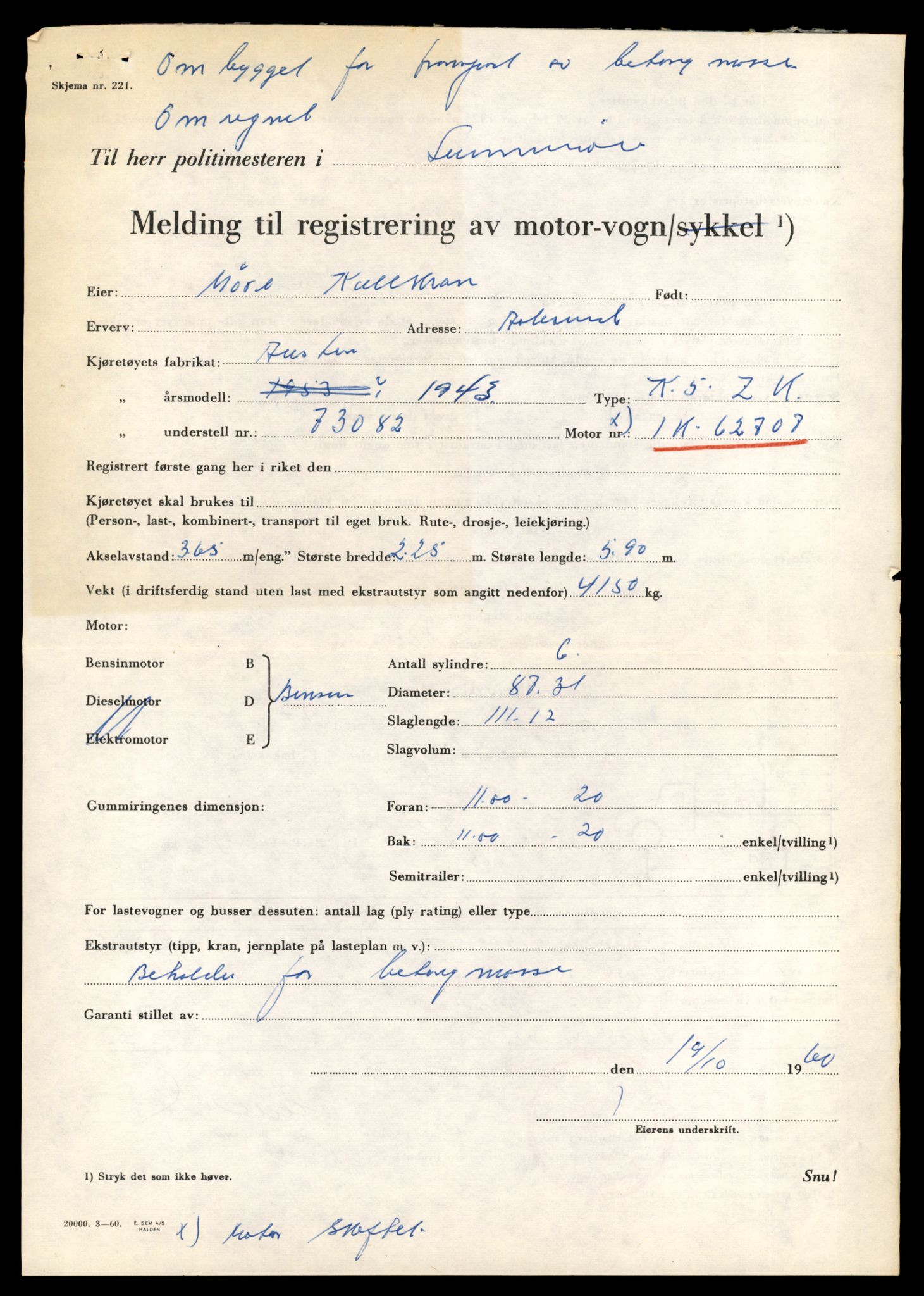 Møre og Romsdal vegkontor - Ålesund trafikkstasjon, AV/SAT-A-4099/F/Fe/L0035: Registreringskort for kjøretøy T 12653 - T 12829, 1927-1998, s. 3242