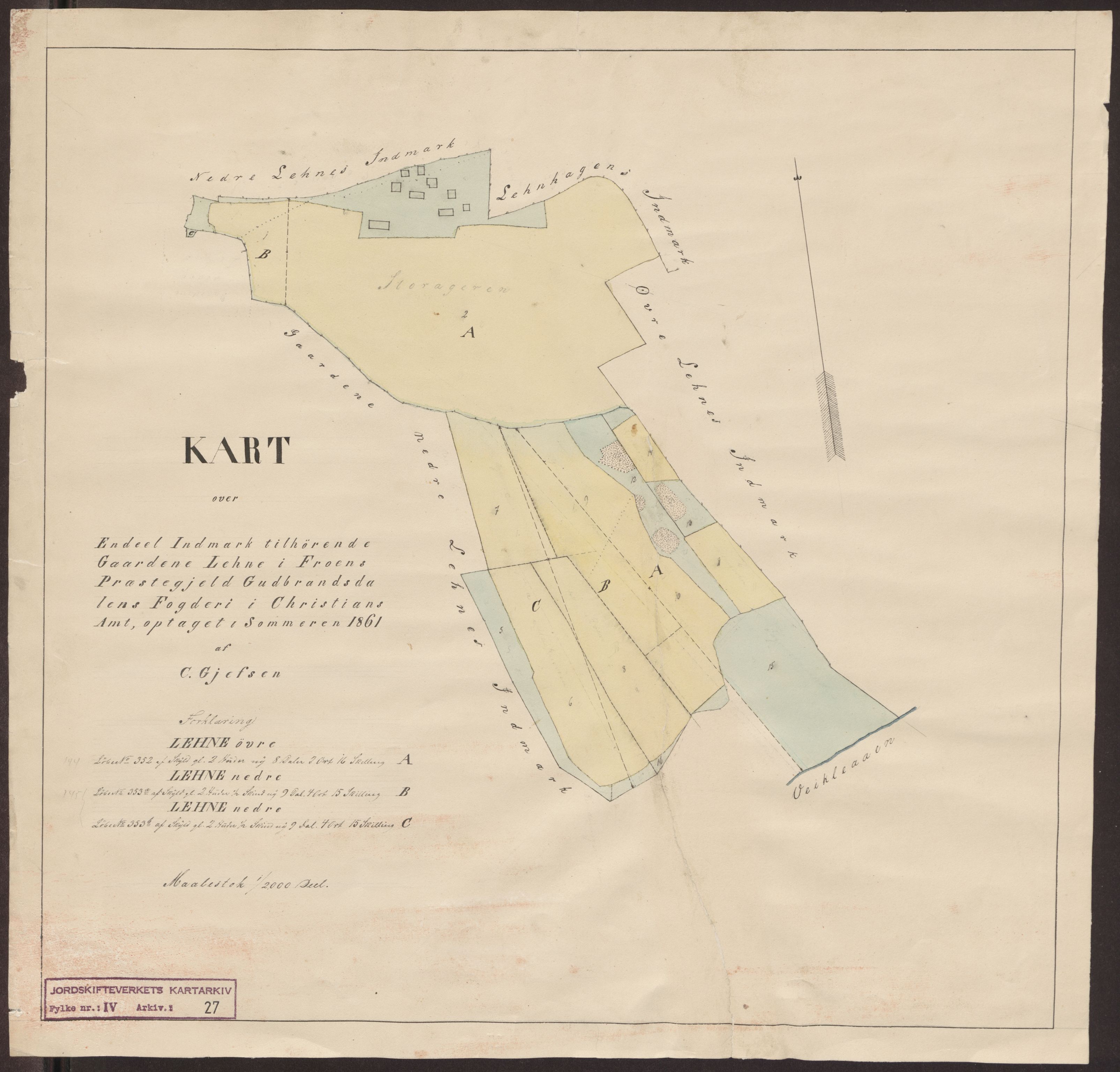 Jordskifteverkets kartarkiv, AV/RA-S-3929/T, 1859-1988, s. 70