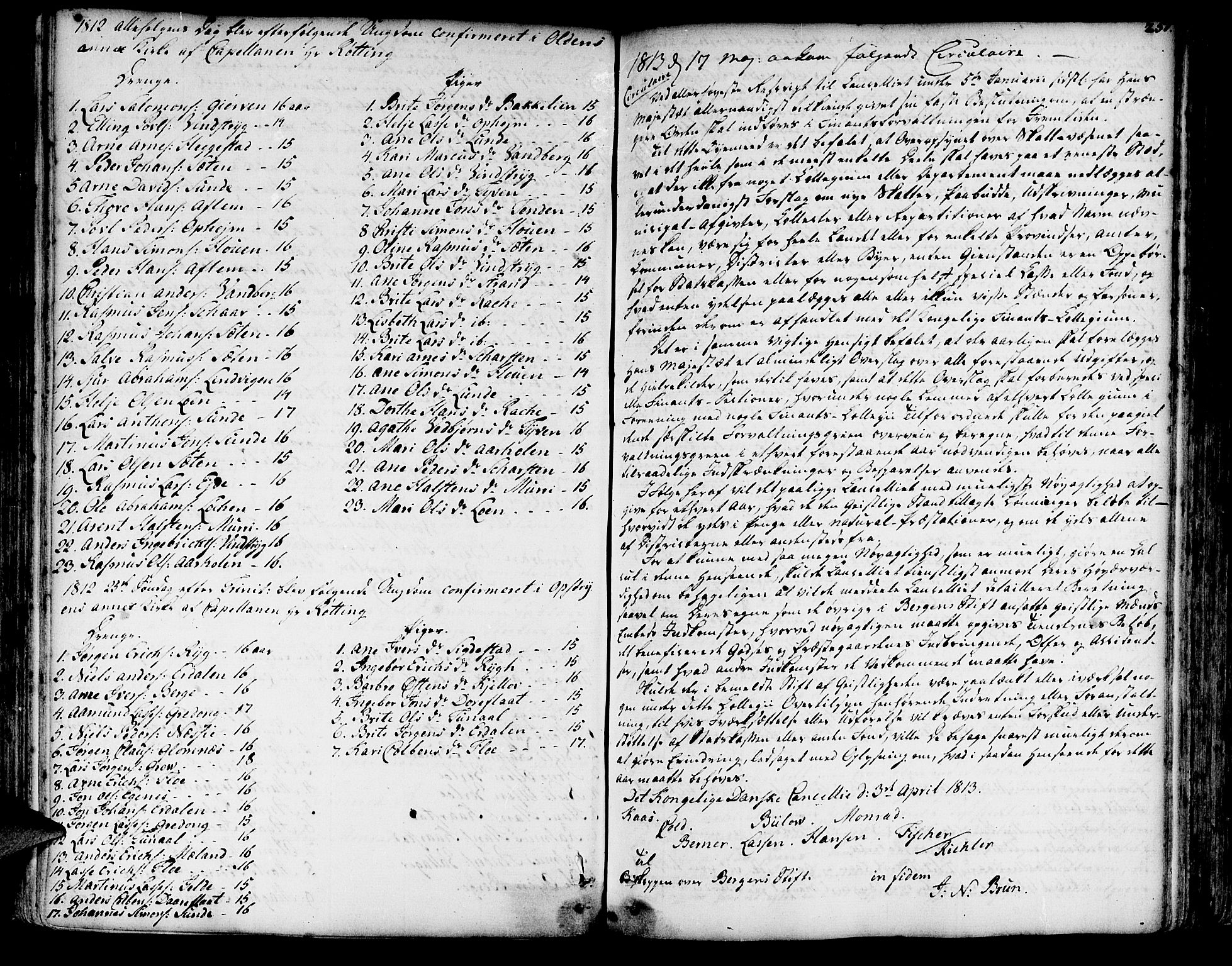 Innvik sokneprestembete, SAB/A-80501: Annen kirkebok nr. I.2.A, 1750-1835, s. 251