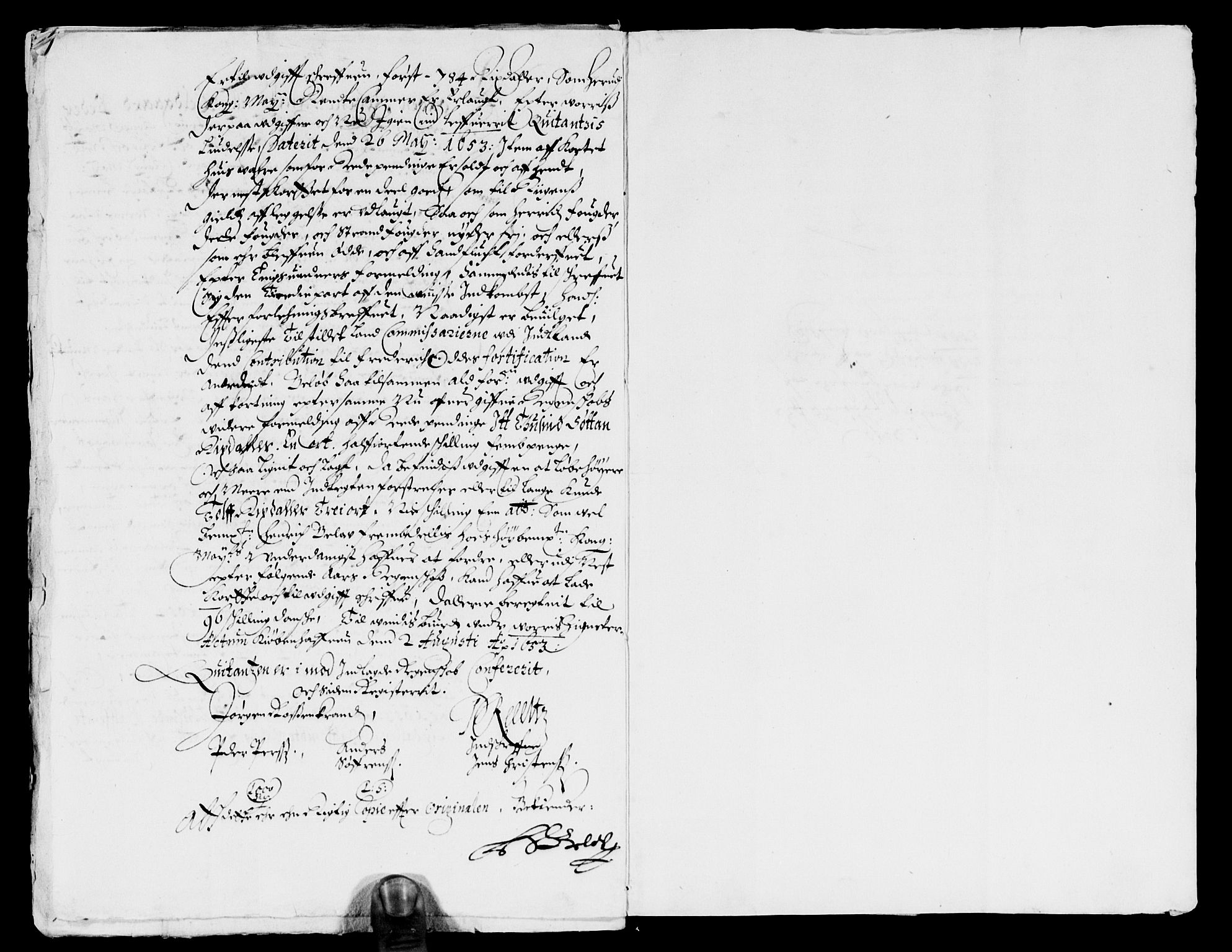 Rentekammeret inntil 1814, Reviderte regnskaper, Lensregnskaper, AV/RA-EA-5023/R/Rb/Rbs/L0035: Stavanger len, 1648-1655