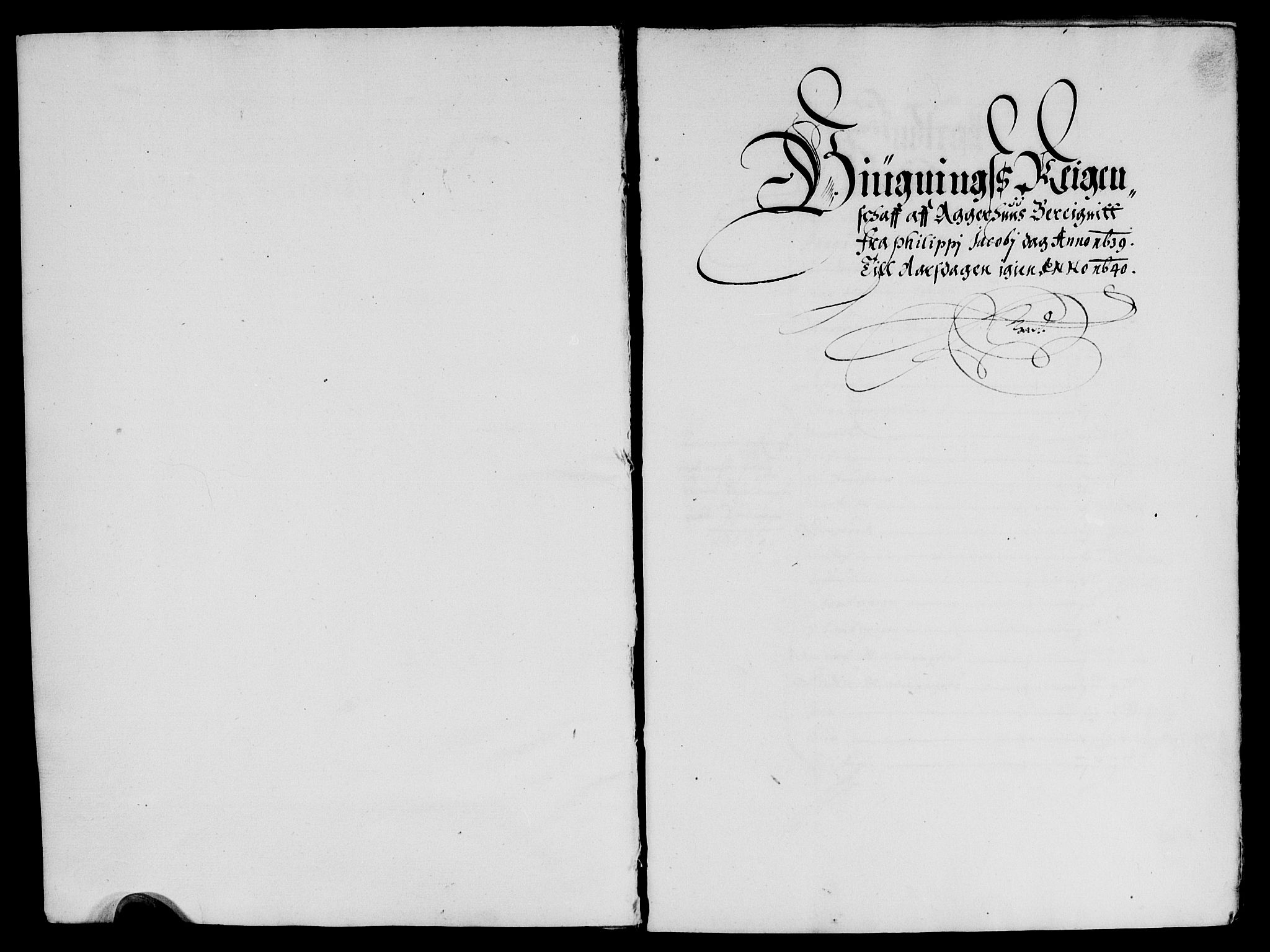 Rentekammeret inntil 1814, Reviderte regnskaper, Lensregnskaper, AV/RA-EA-5023/R/Rb/Rba/L0148: Akershus len, 1639-1640