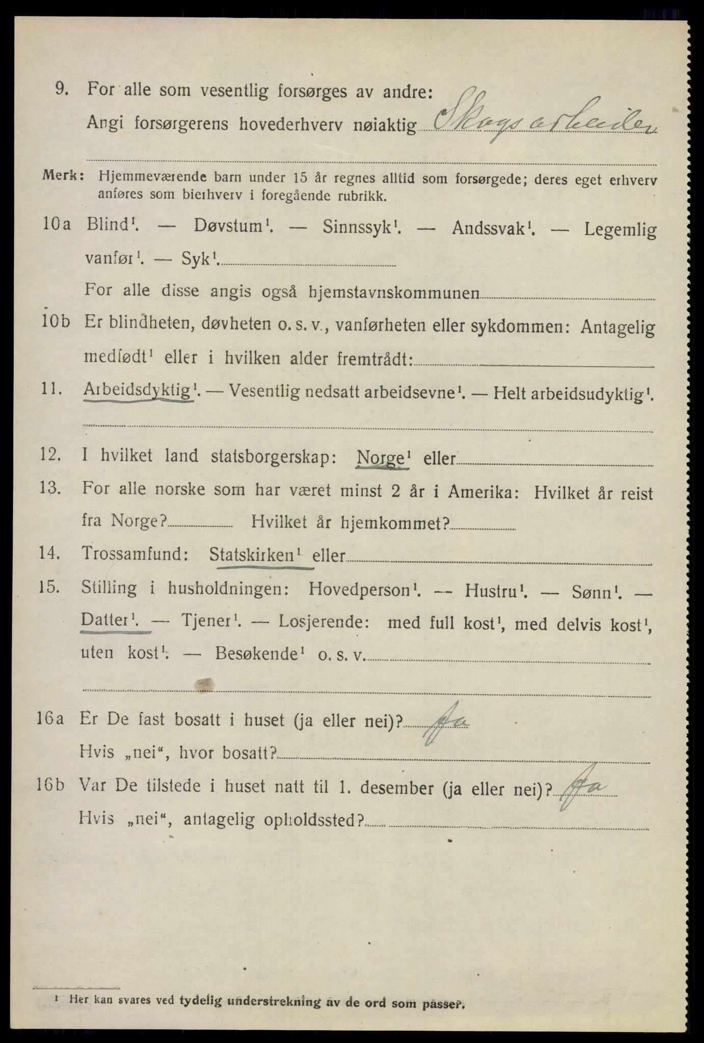 SAO, Folketelling 1920 for 0225 Blaker herred, 1920, s. 2024