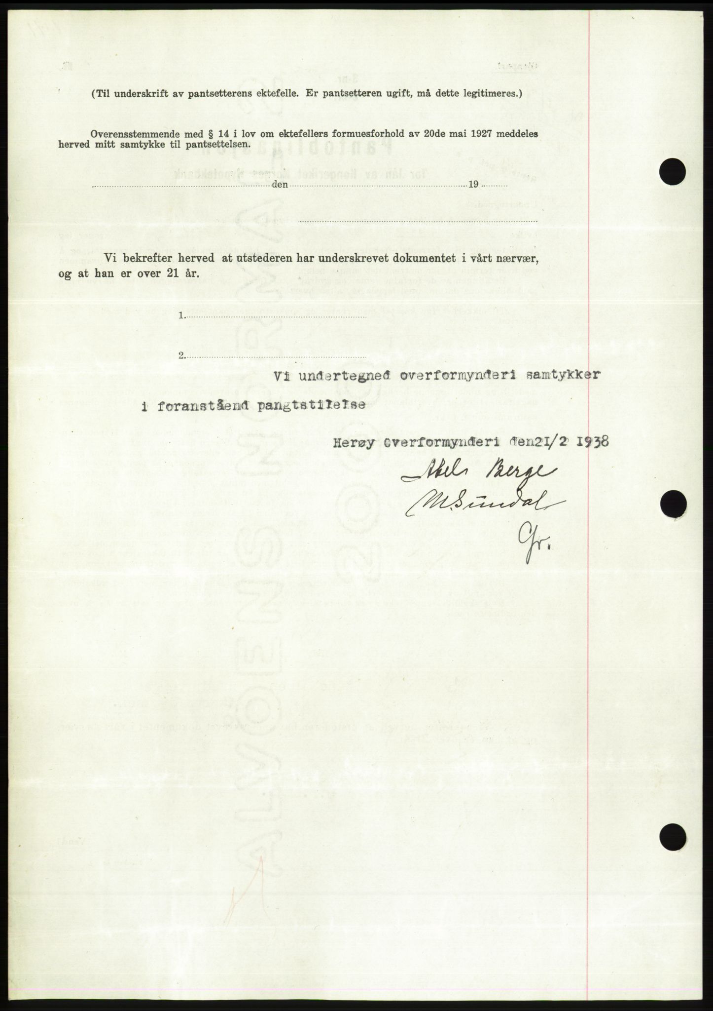 Søre Sunnmøre sorenskriveri, AV/SAT-A-4122/1/2/2C/L0065: Pantebok nr. 59, 1938-1938, Dagboknr: 470/1938