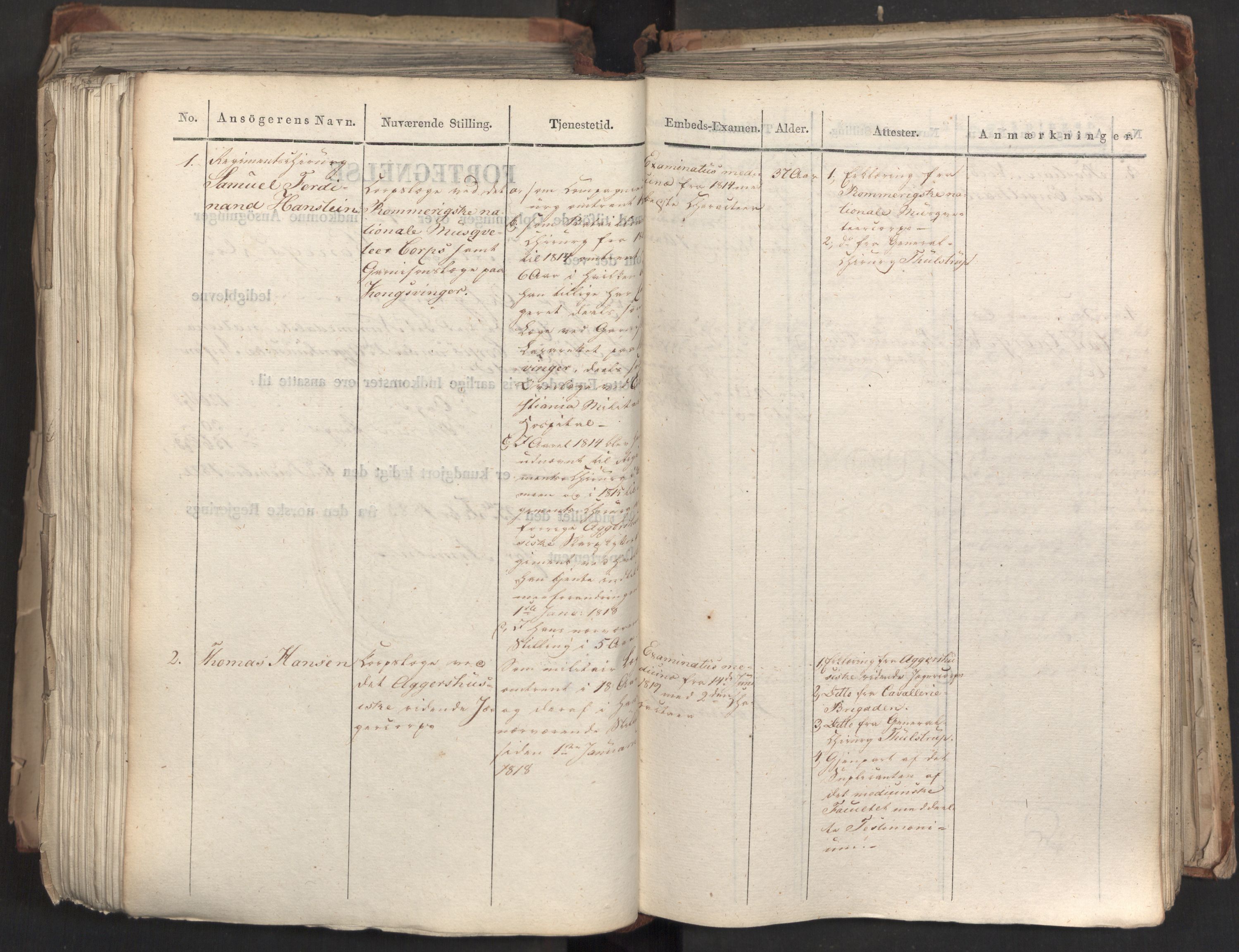 Statsrådsavdelingen i Stockholm, AV/RA-S-1003/D/Da/L0033: Regjeringsinnstillinger nr. 1-274, 1823, s. 444