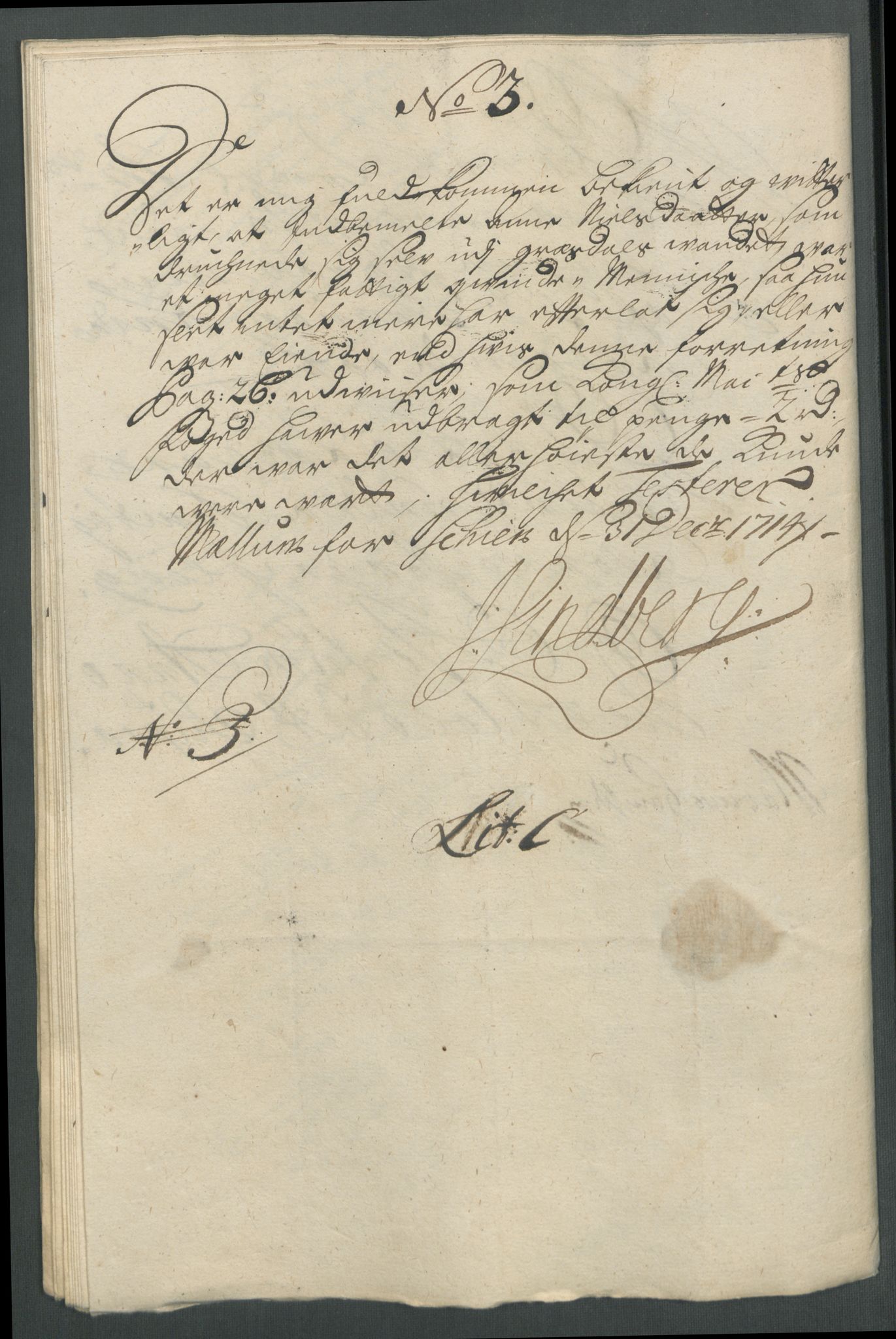 Rentekammeret inntil 1814, Reviderte regnskaper, Fogderegnskap, AV/RA-EA-4092/R36/L2126: Fogderegnskap Øvre og Nedre Telemark og Bamble, 1714, s. 198