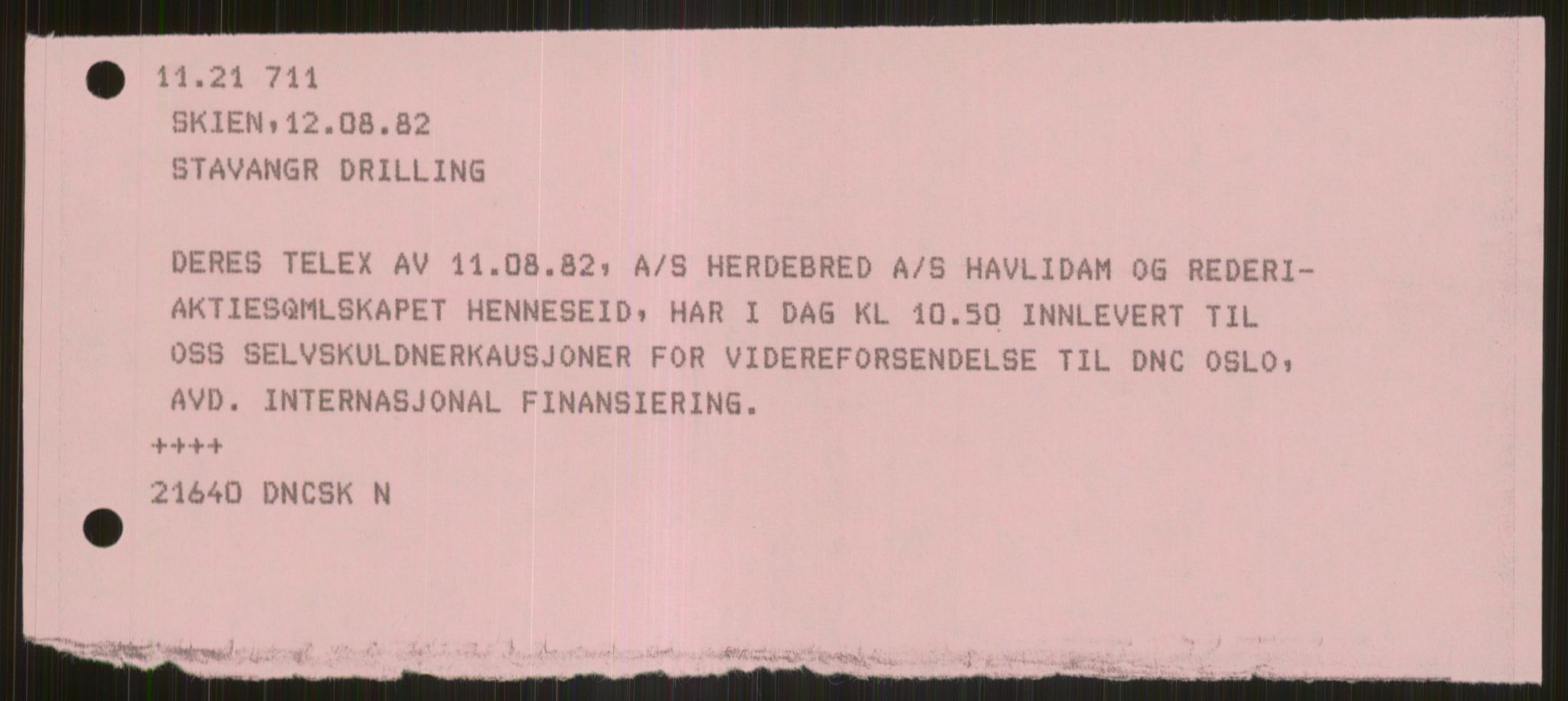 Pa 1503 - Stavanger Drilling AS, SAST/A-101906/D/L0005: Korrespondanse og saksdokumenter, 1974-1985, s. 555