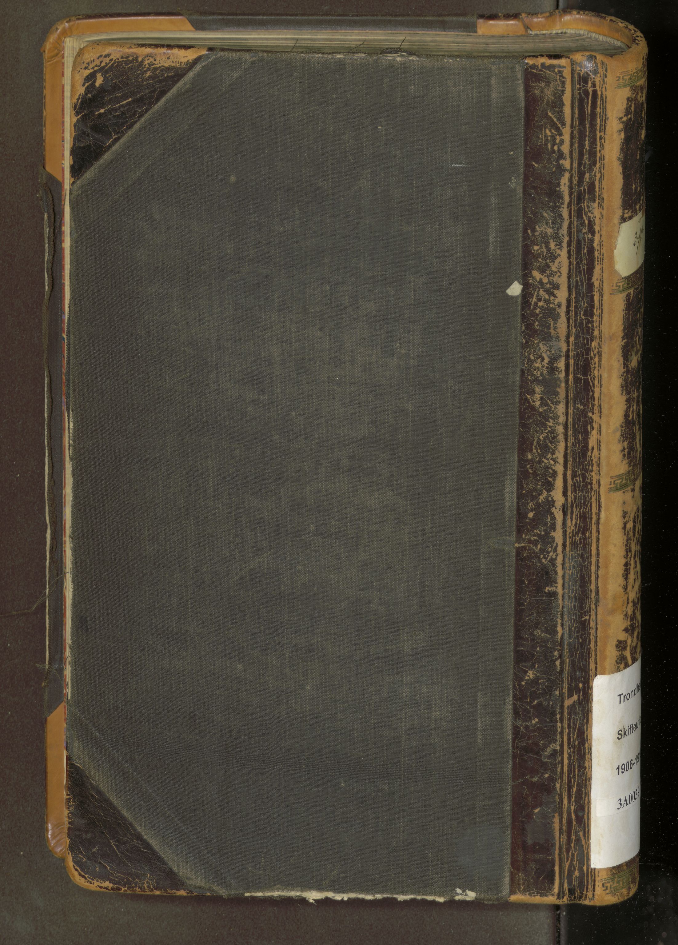 Trondheim byfogd, AV/SAT-A-0003/1/3/3A/L0039: Skifteutlodningsprotokoll - 3/11-2/2. U, 1906-1910