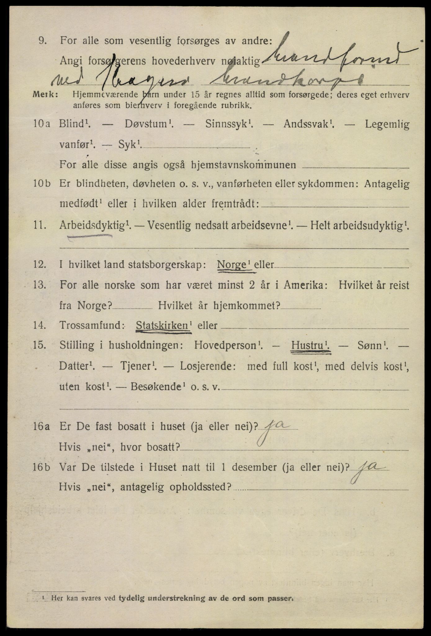 SAKO, Folketelling 1920 for 0801 Kragerø kjøpstad, 1920, s. 5452