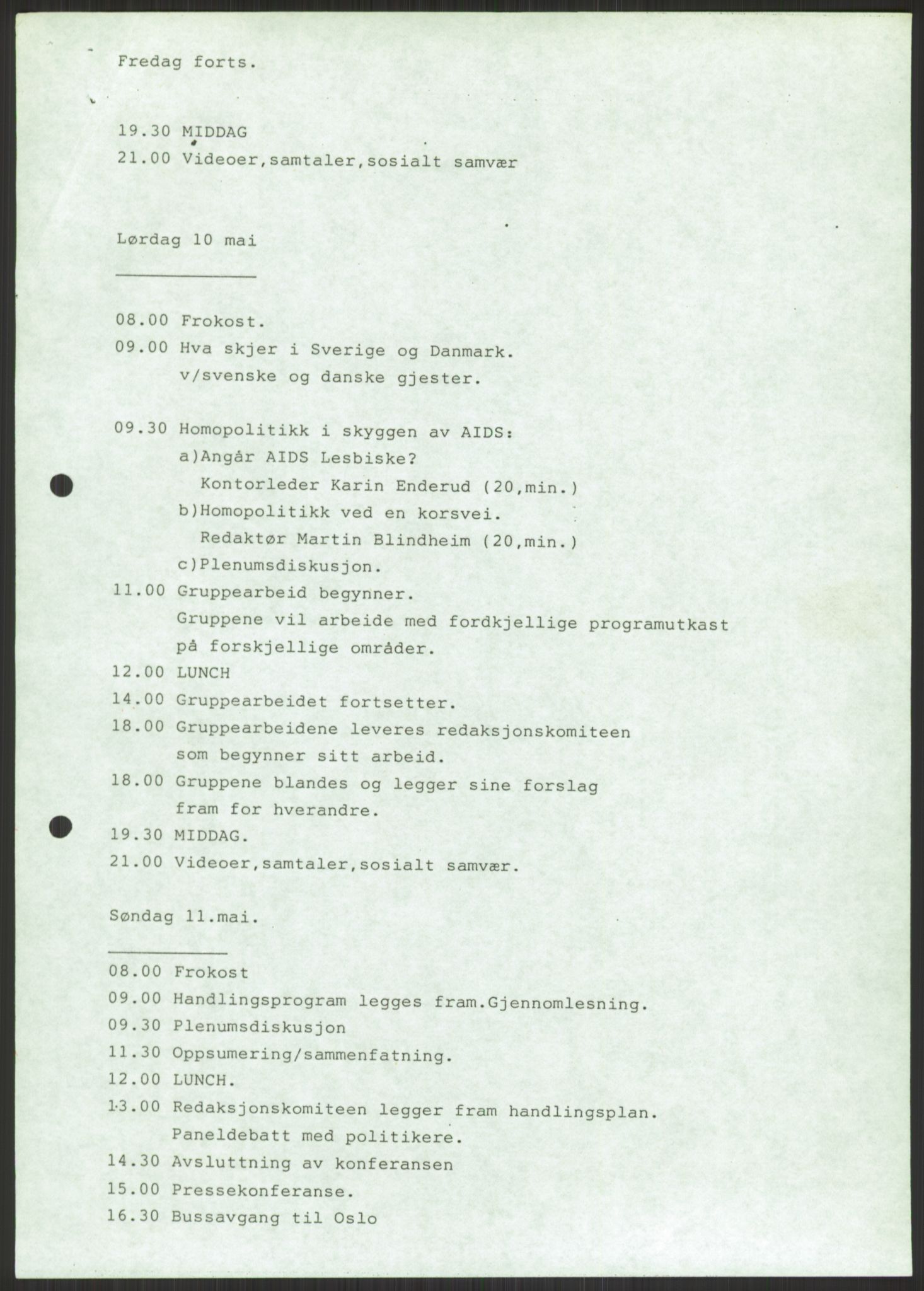 Det Norske Forbundet av 1948/Landsforeningen for Lesbisk og Homofil Frigjøring, RA/PA-1216/D/Db/L0001: Aids, 1983-1987, s. 1059